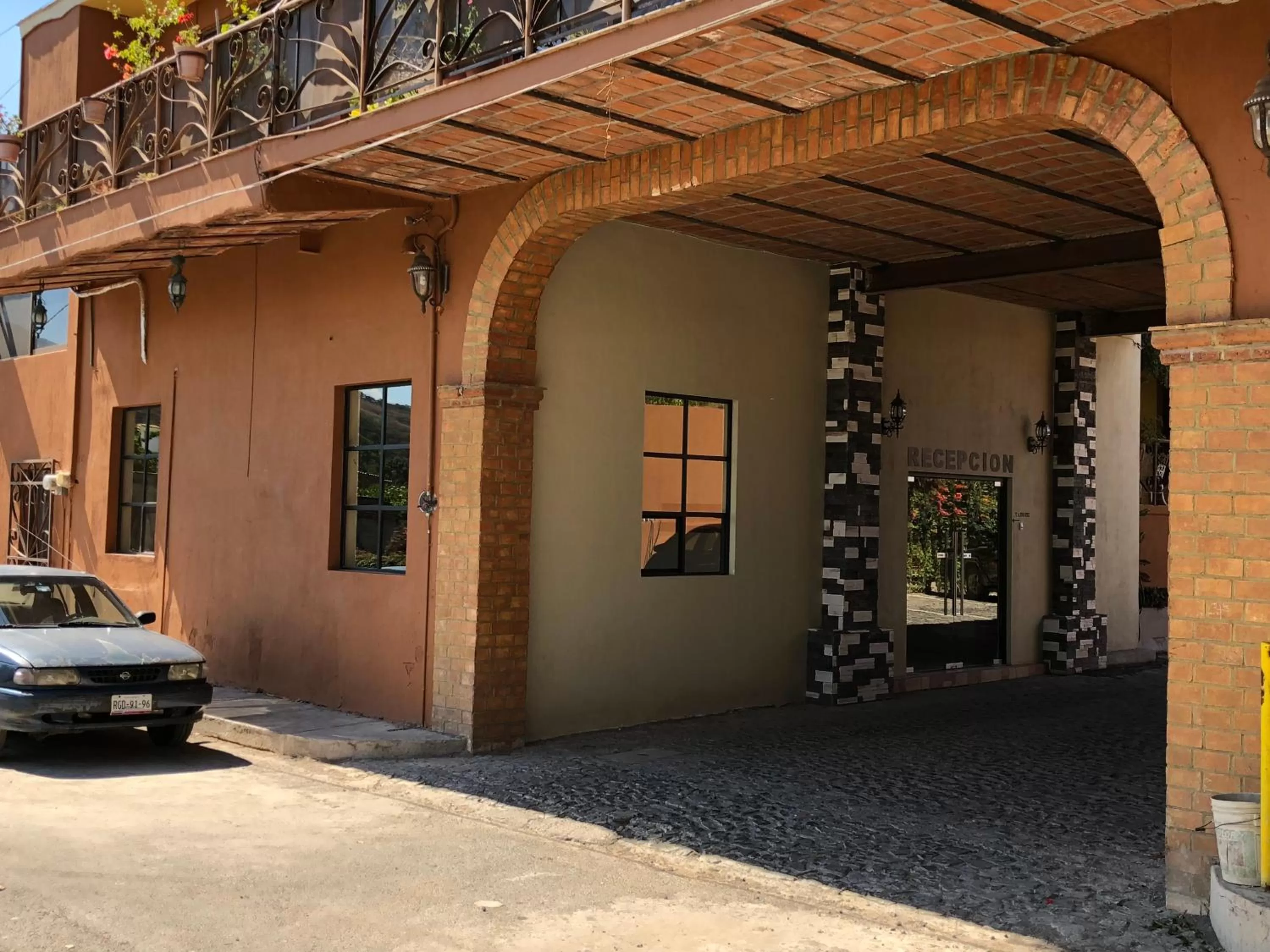 Property building in Hotel Hacienda el Ceboruco