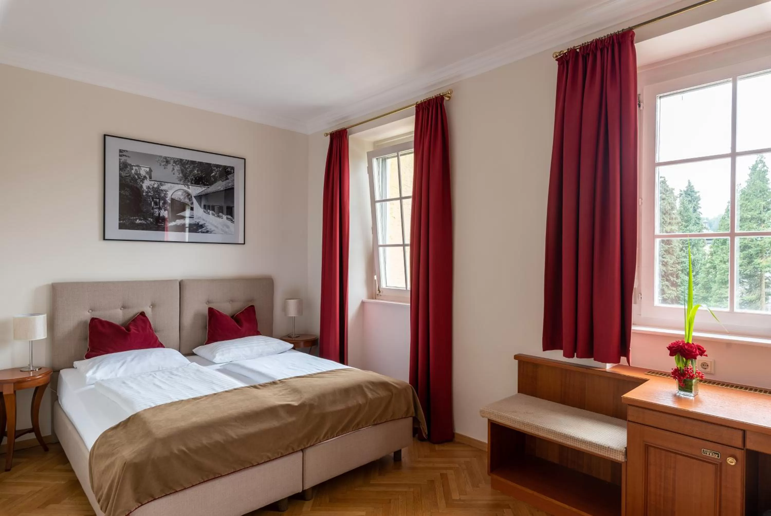 Photo of the whole room, Bed in Altstadthotel Wolf-Dietrich