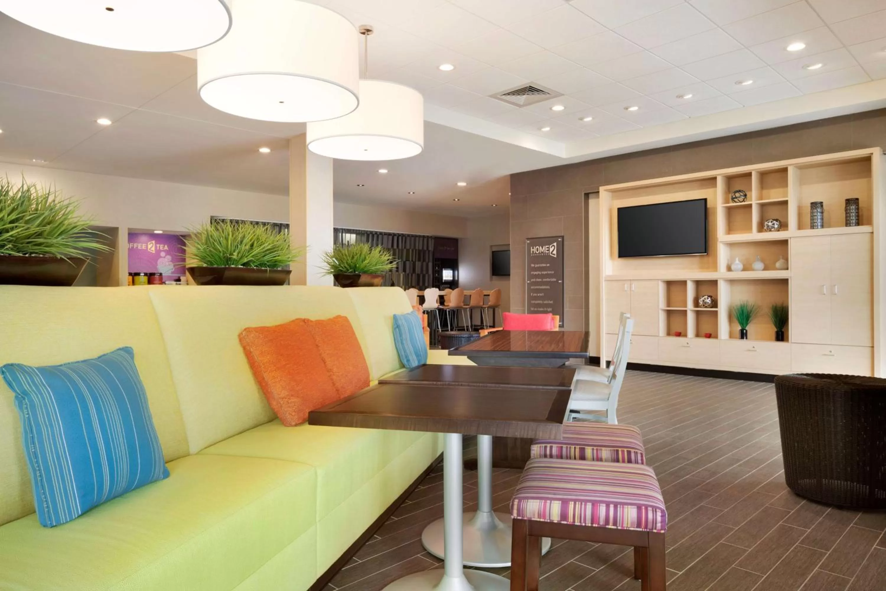Lobby or reception in Home2 Suites by Hilton Charlotte Airport