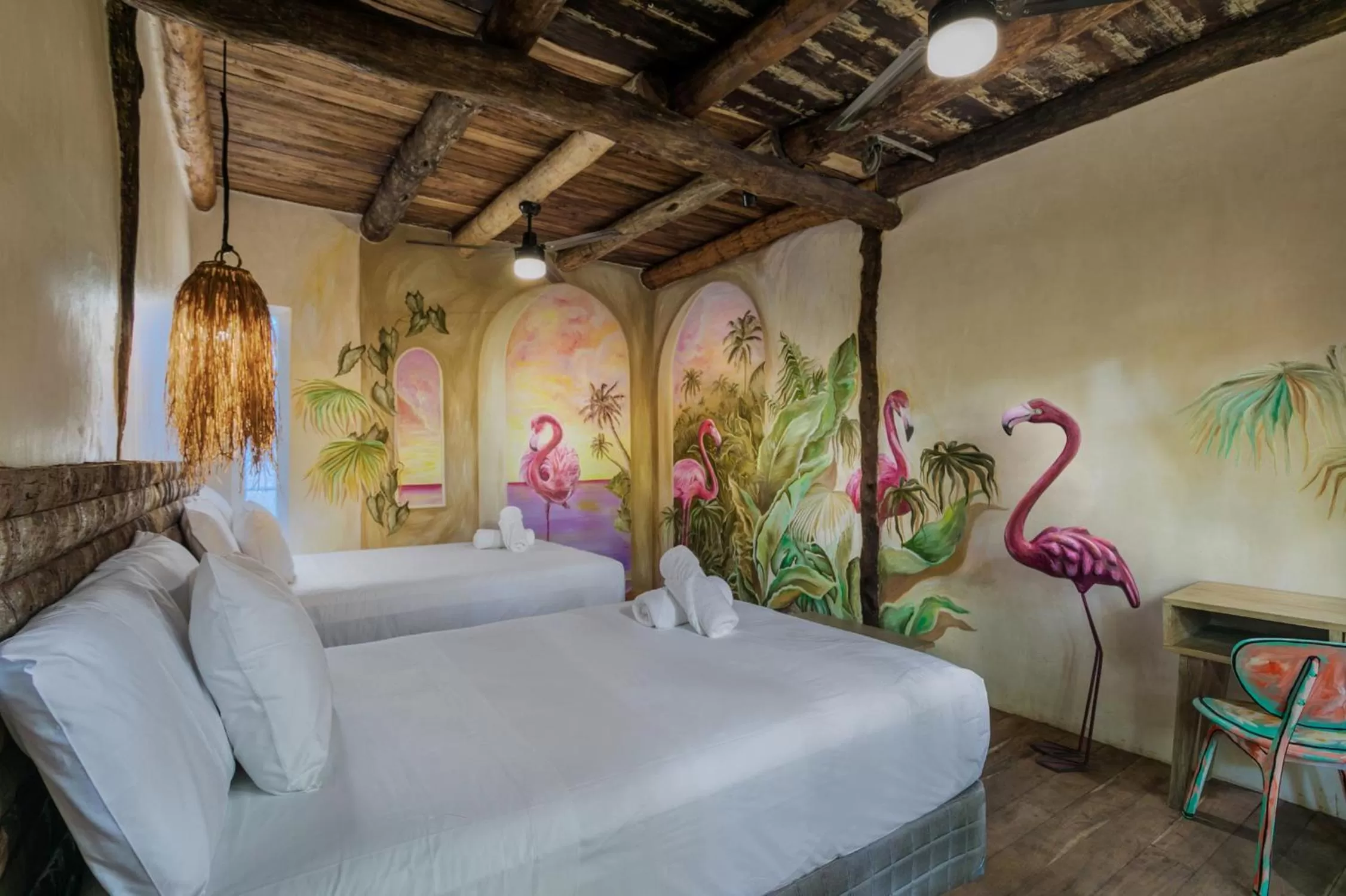 Photo of the whole room in Hidden Treehouse Tulum Eco-Hotel