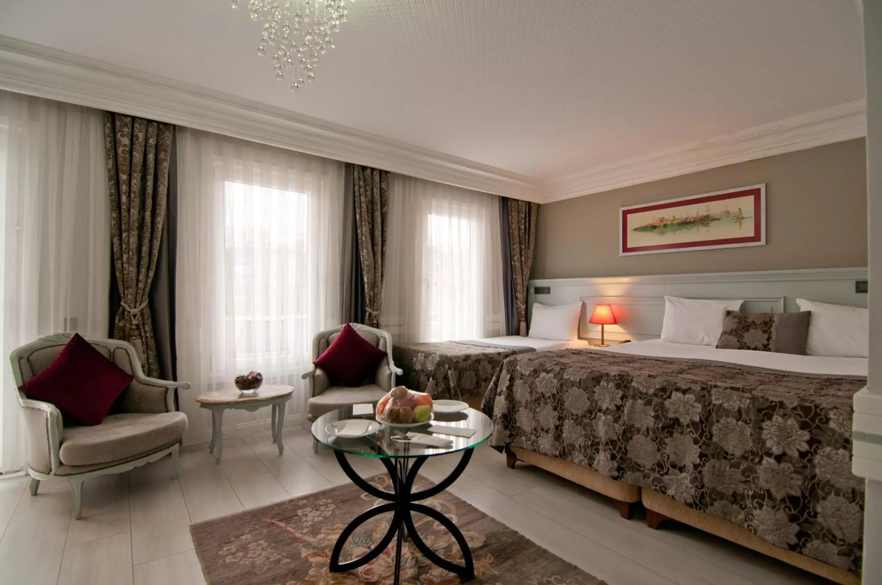 Suite with Balcony and Sea View in Ferman Hotel Old City -Special Category Suite with Balcony and Sea View in Ferman Hotel Old City -Special Category