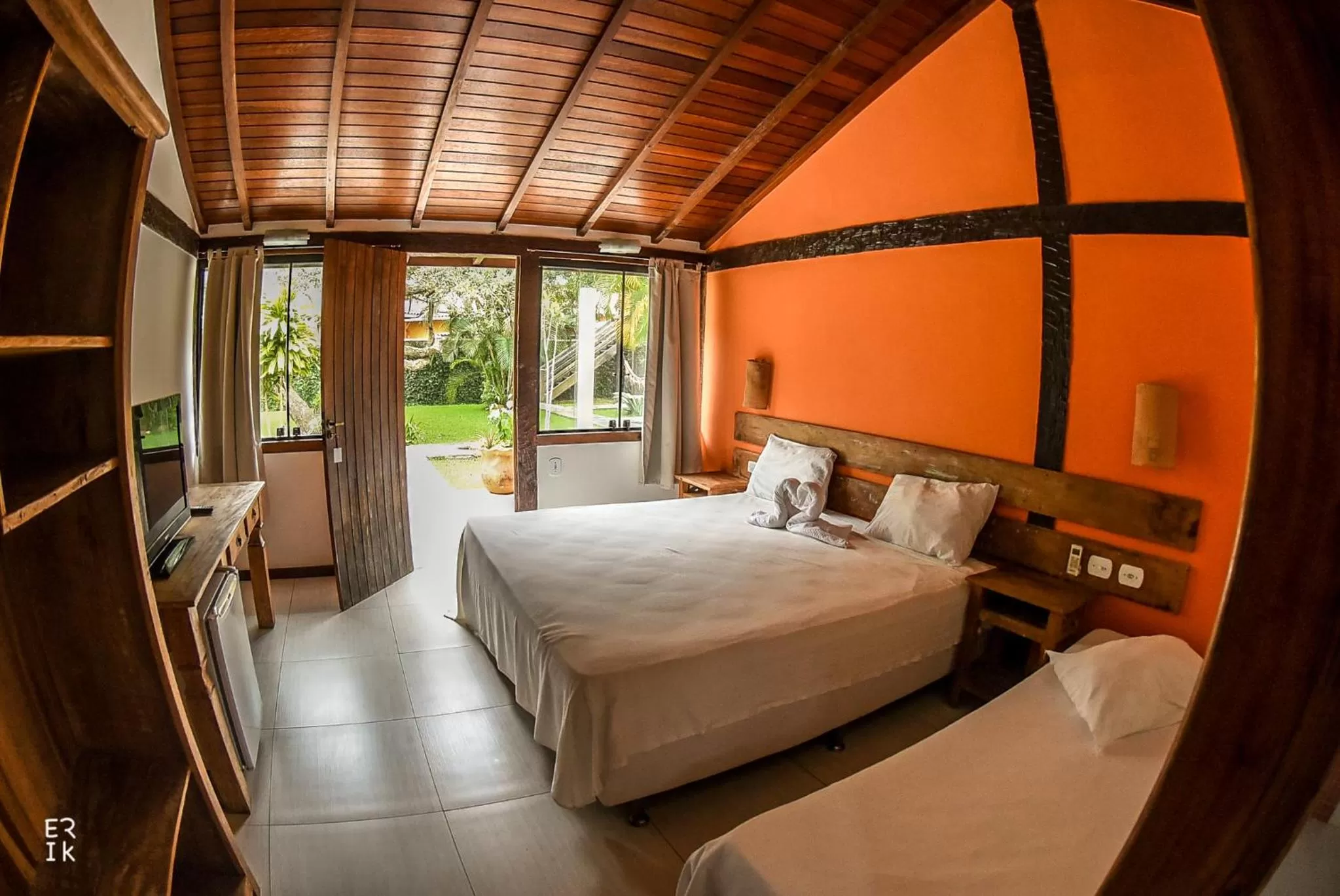 Bedroom, Bed in Pousada Da Ferradura