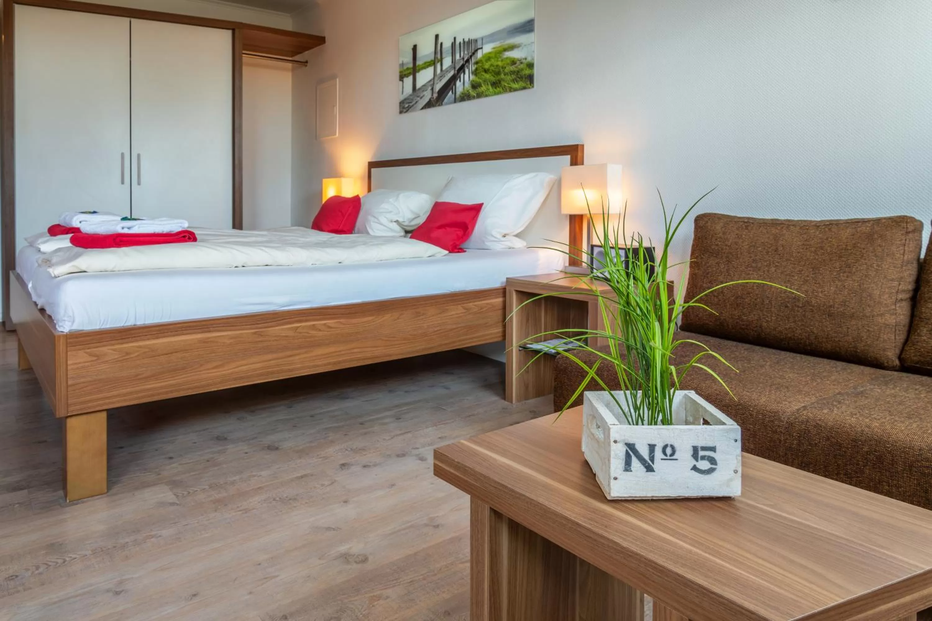 Bed in Seaside-Strandhotel