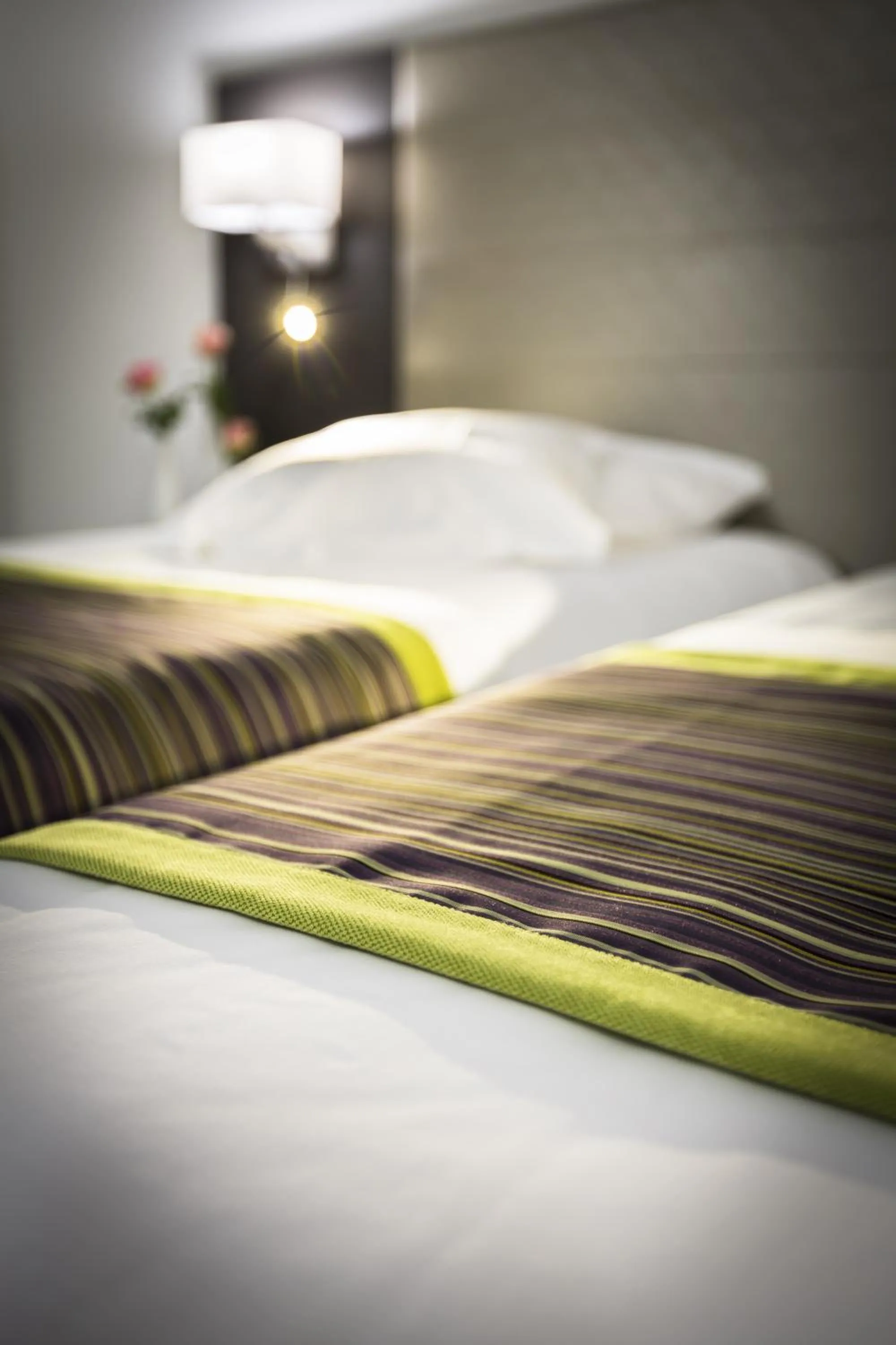 Bed in Hôtel Astrid