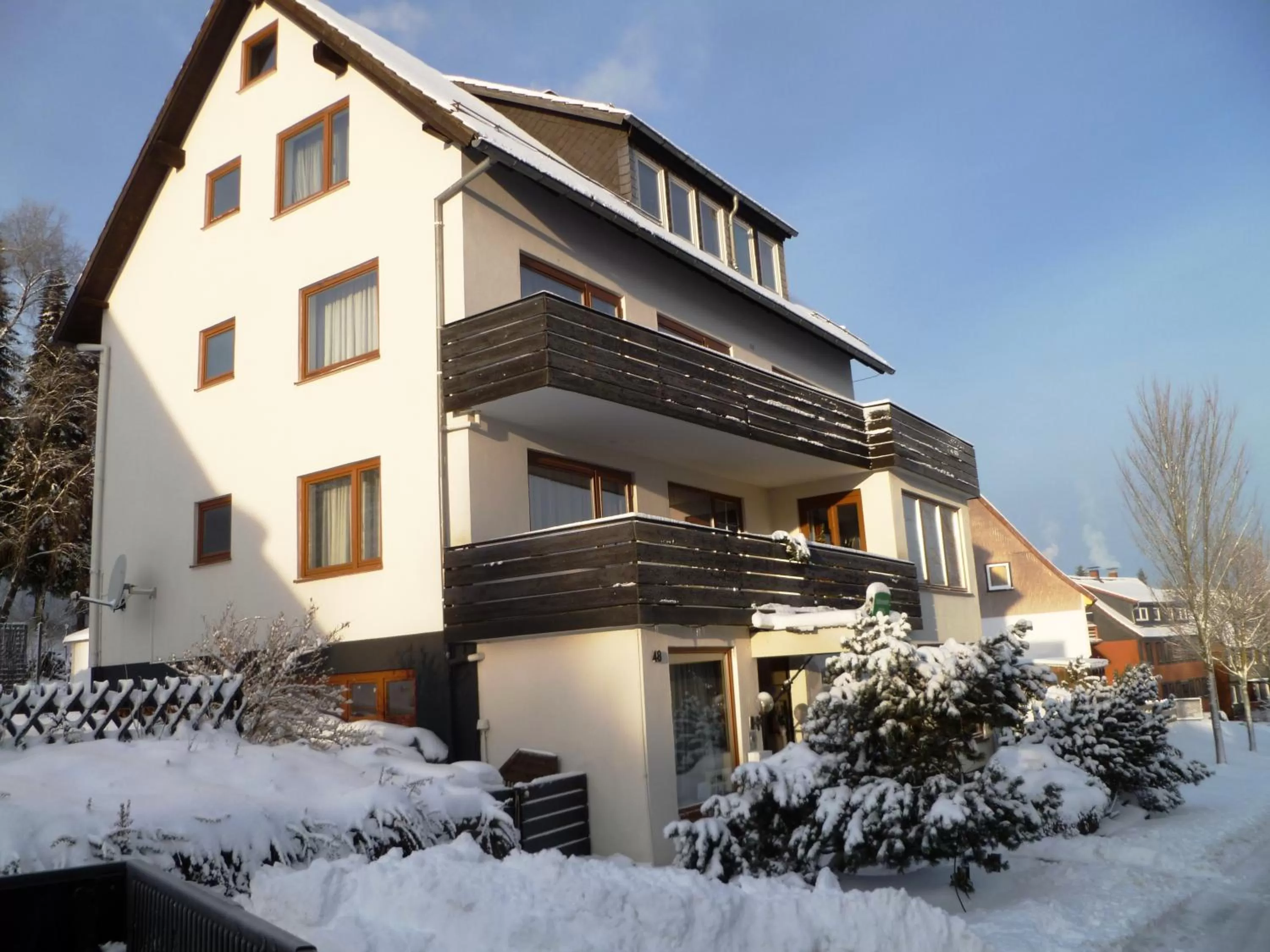 Facade/entrance in Orchidee Altenau