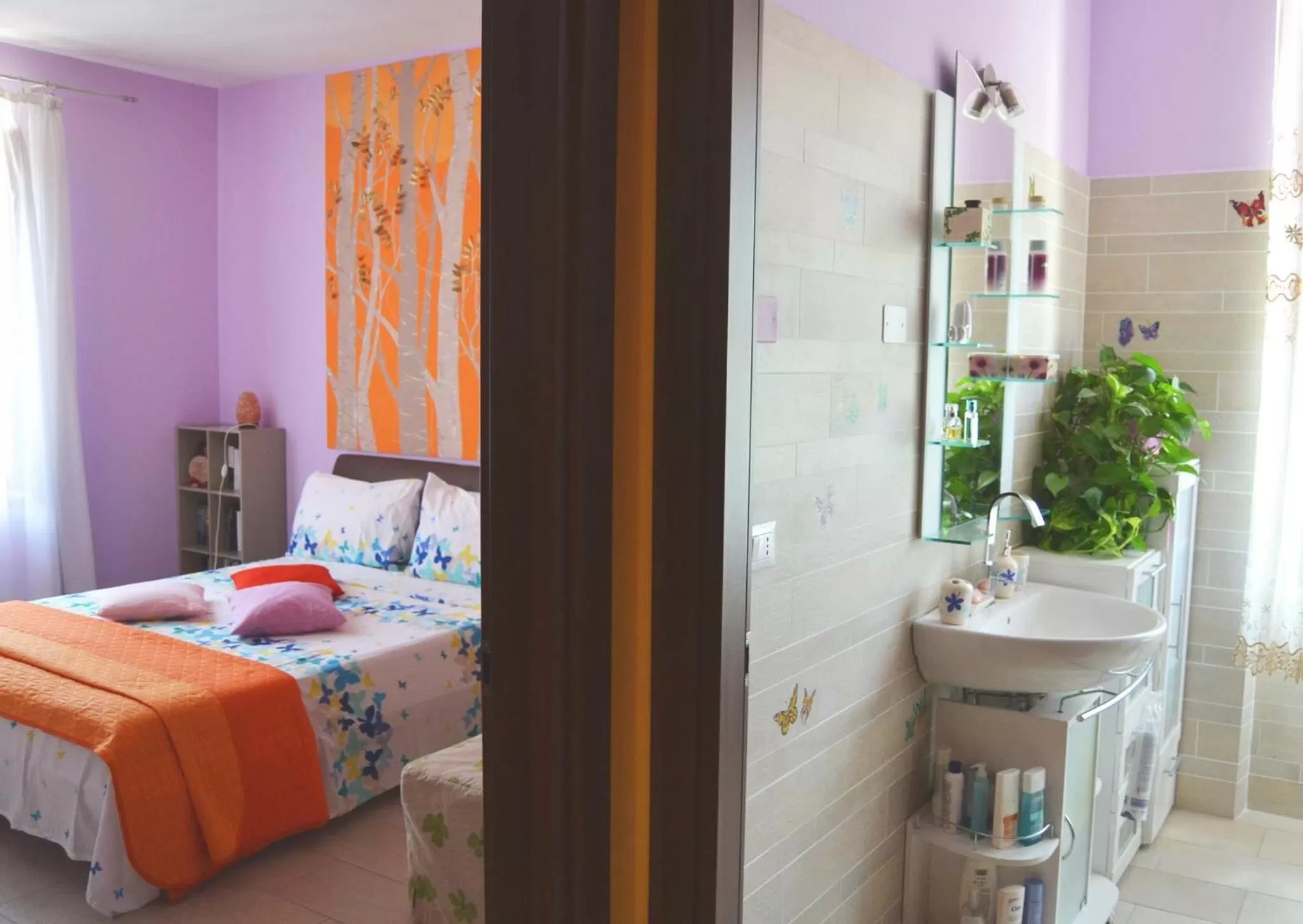 Bed in B&B La Casa d'Artista