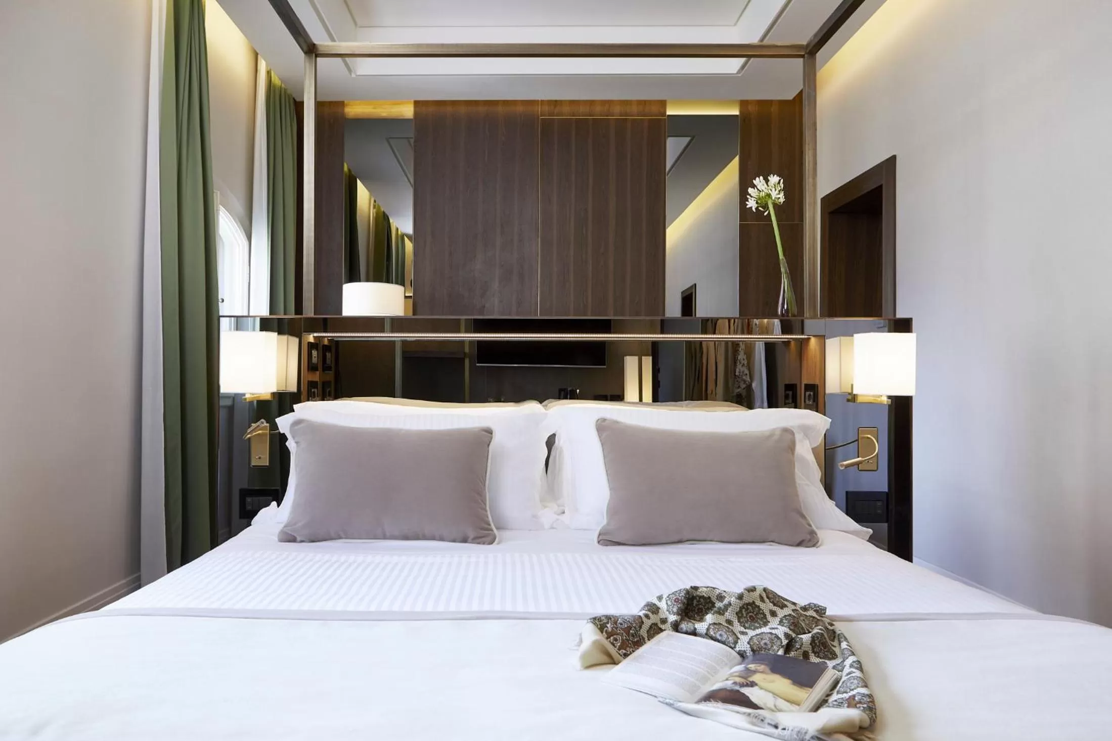 Bed in Messori Suites