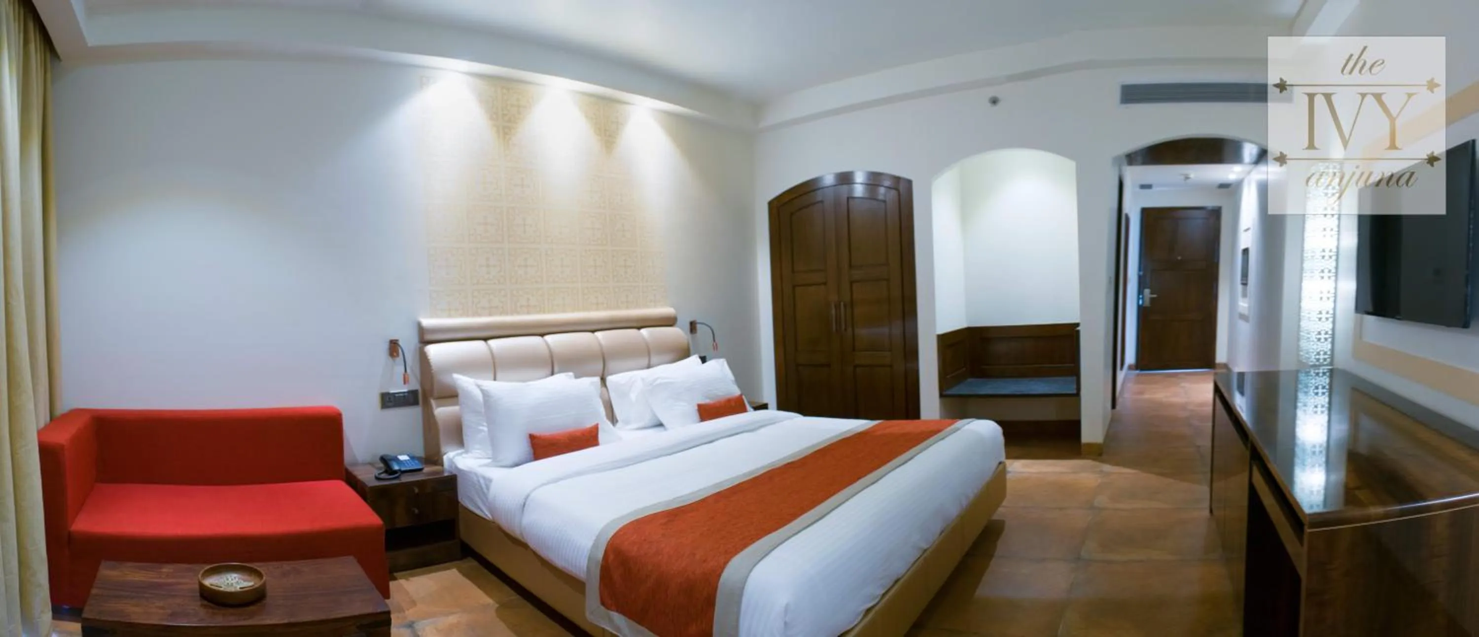 Bedroom, Bed in The Ivy Anjuna