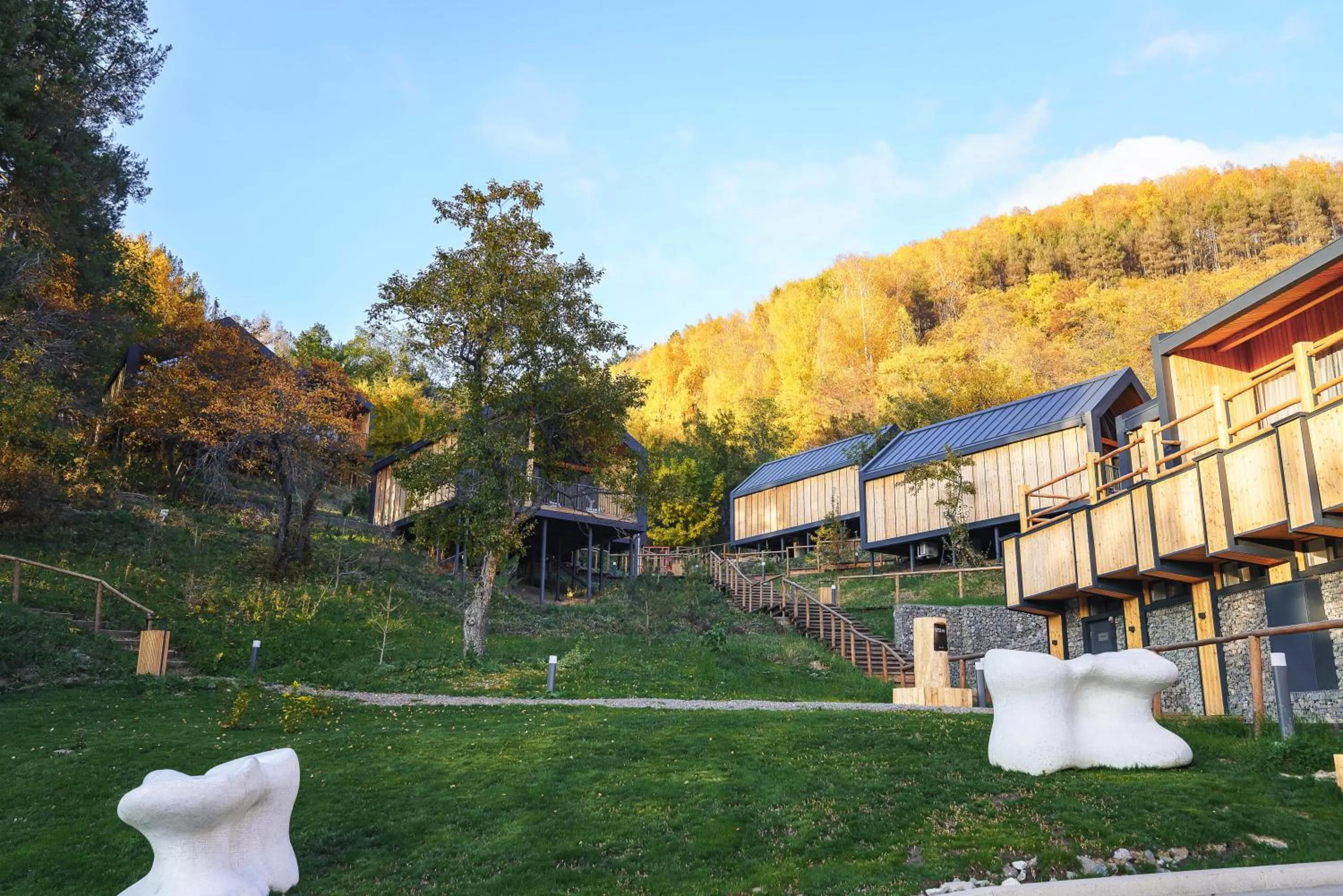 Natural landscape in Qazaq Auyl Eco Hotel