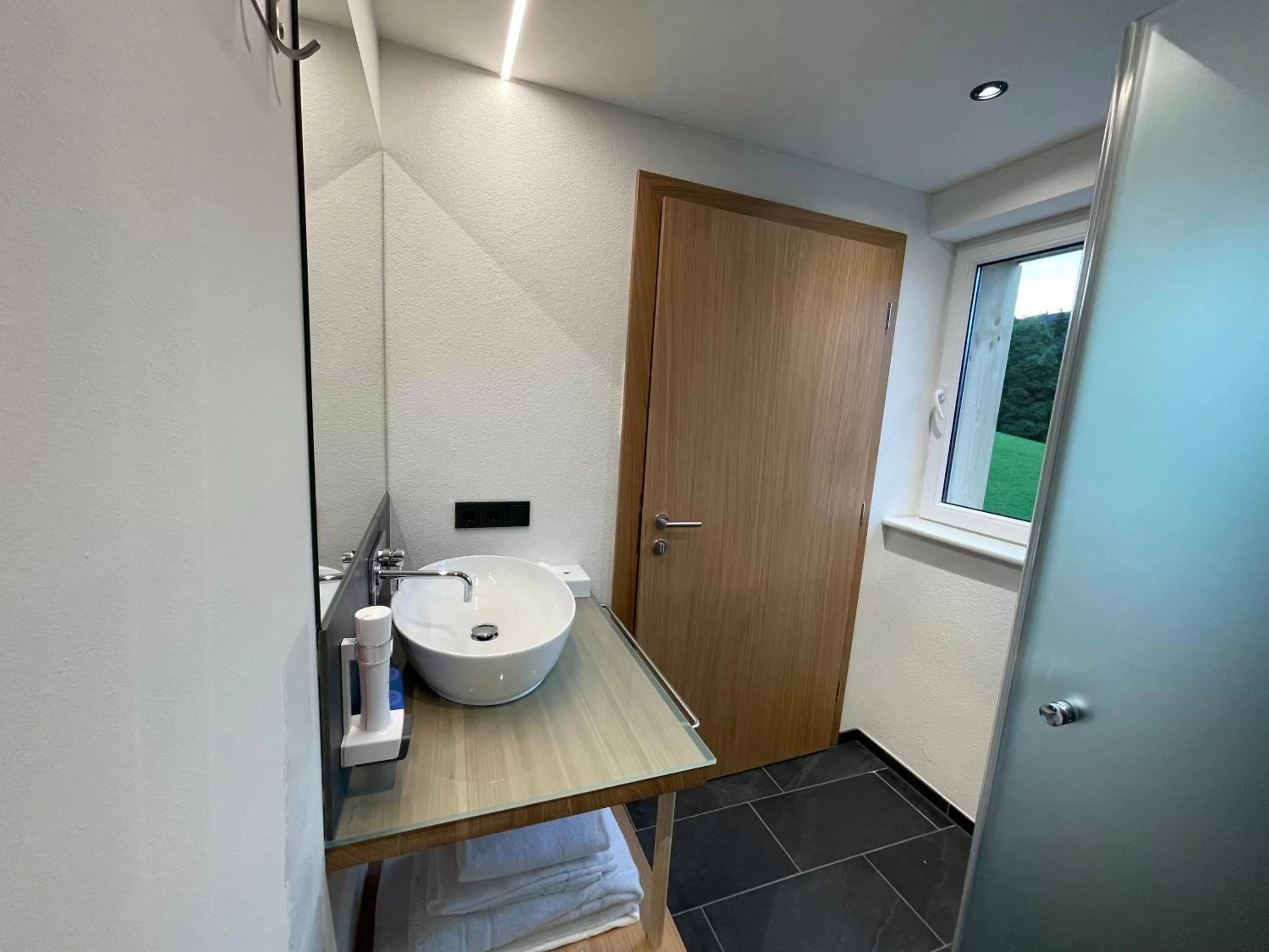 Bathroom in Panoramahotel Sonnhalde