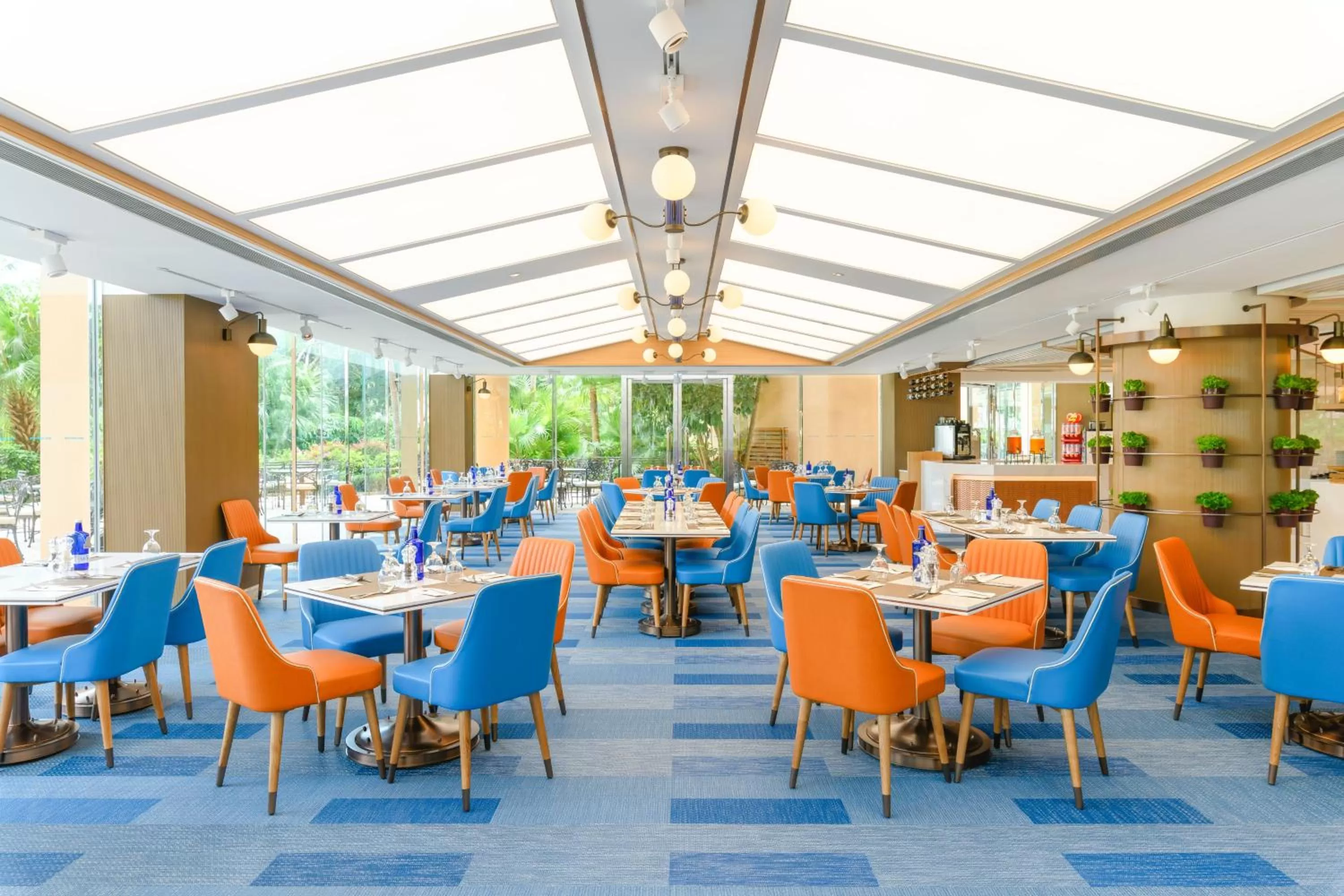 Buffet breakfast in Hong Kong Gold Coast Hotel