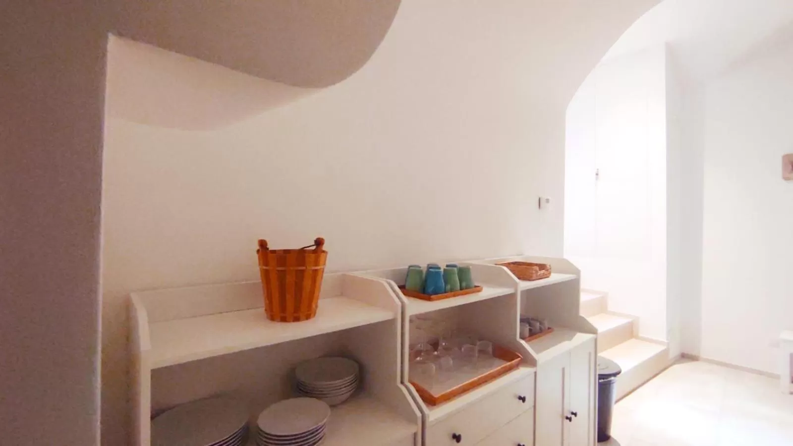 Communal kitchen in L Antico Forno Bari Centro Storico