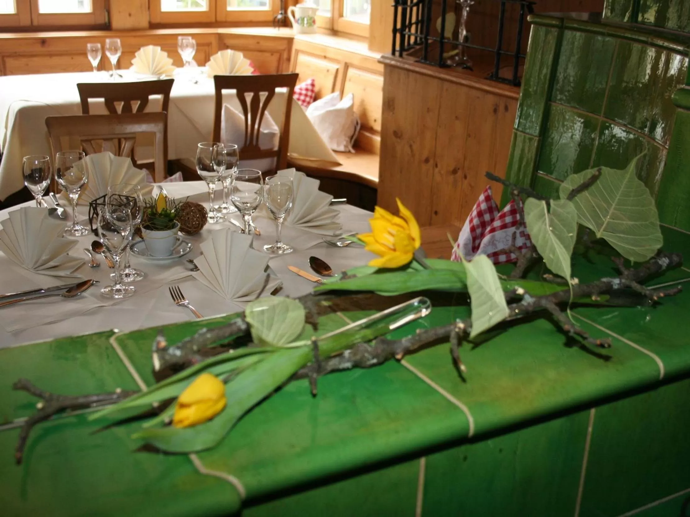Dining area in Gasthaus Linde