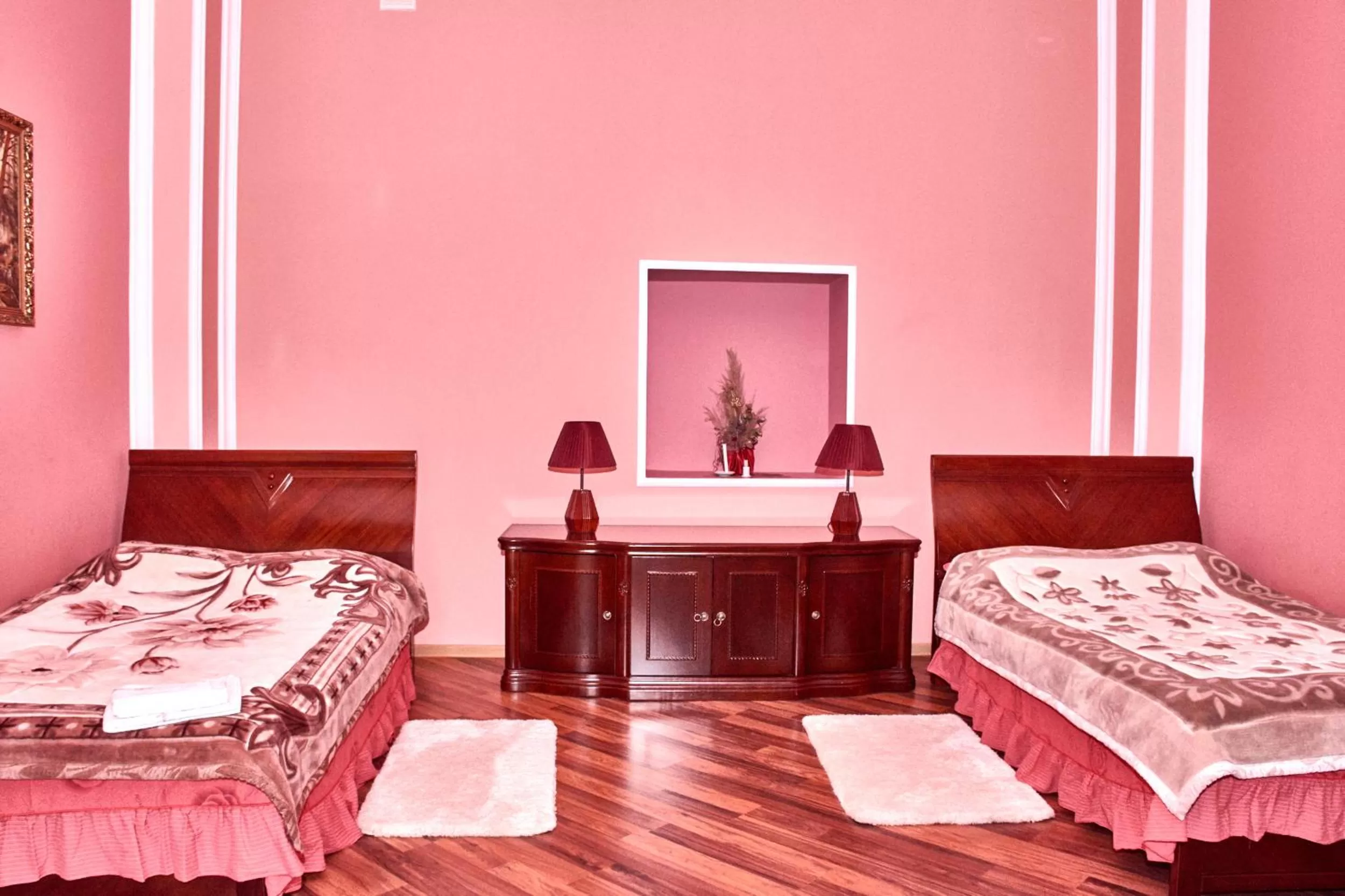 Bed in Hotel Art-Seg