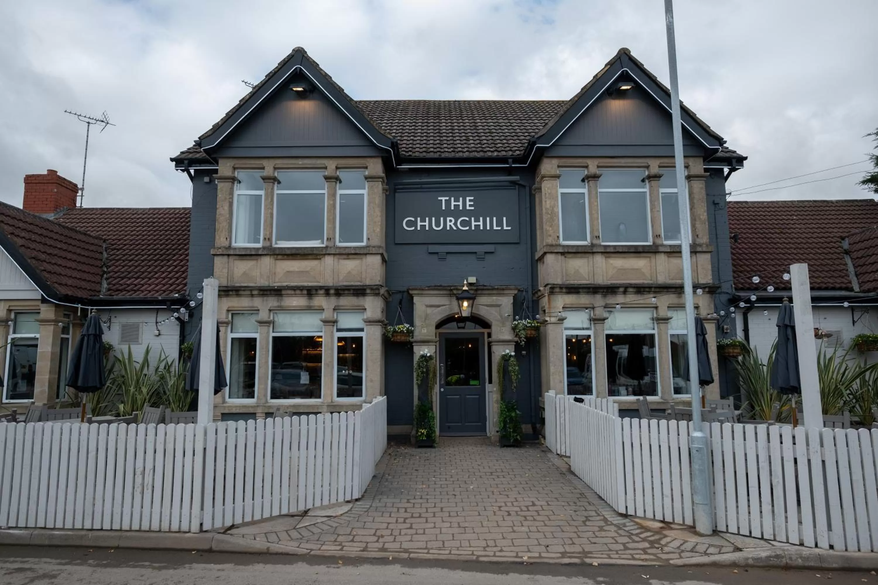 Property building in The Churchill By Greene King Inns