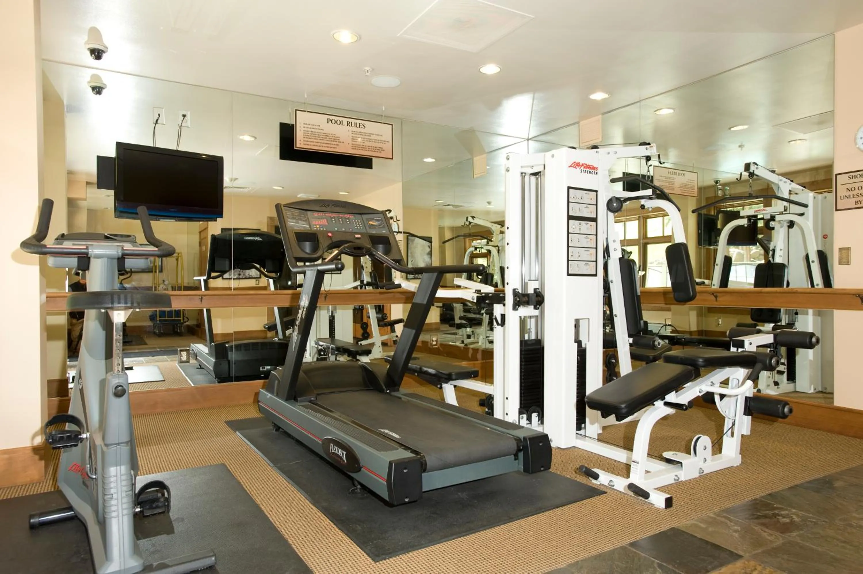 Fitness centre/facilities in Timbers & Lone Eagle by Vail Resorts