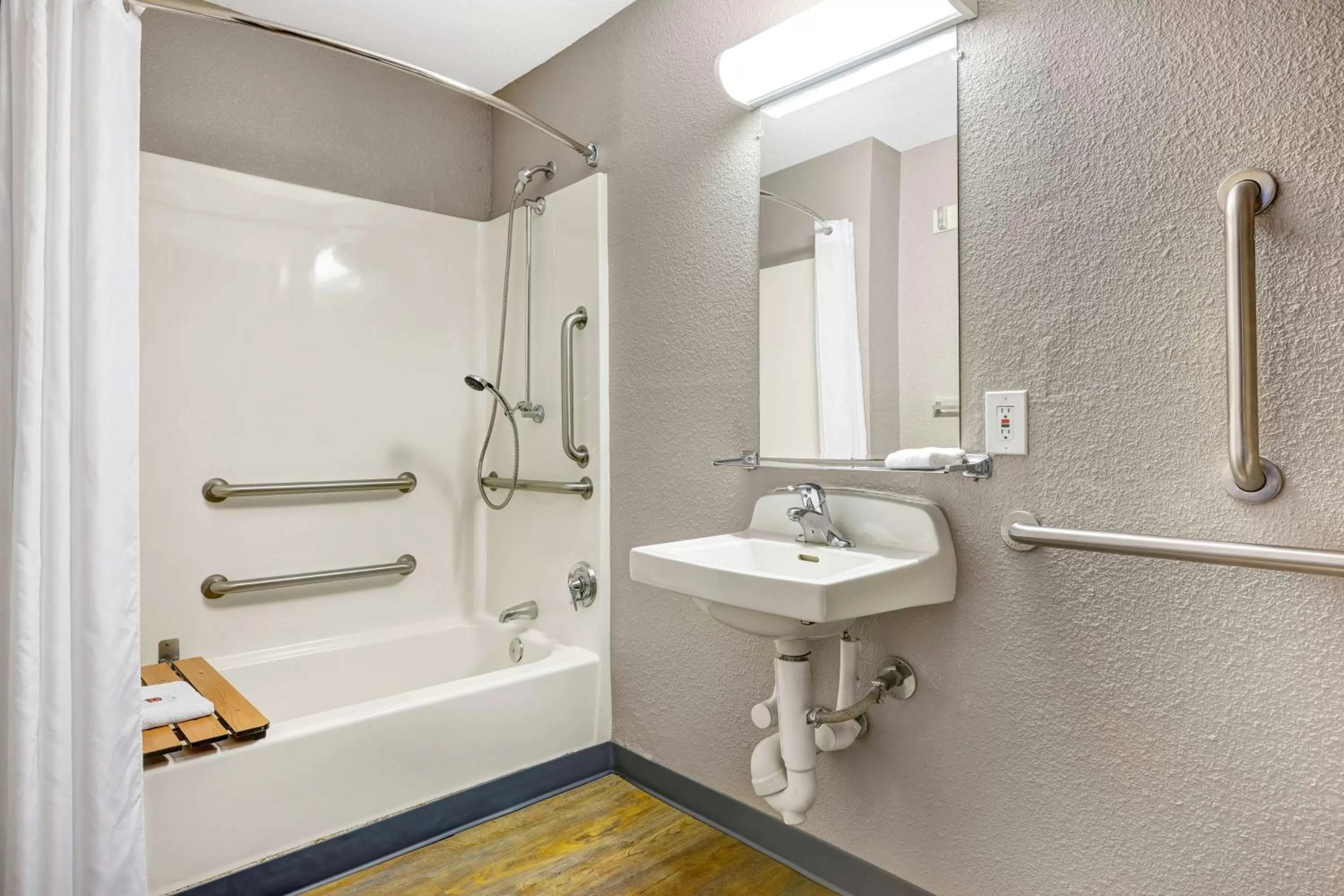 Bathroom in Motel 6-Issaquah, WA - Seattle - East