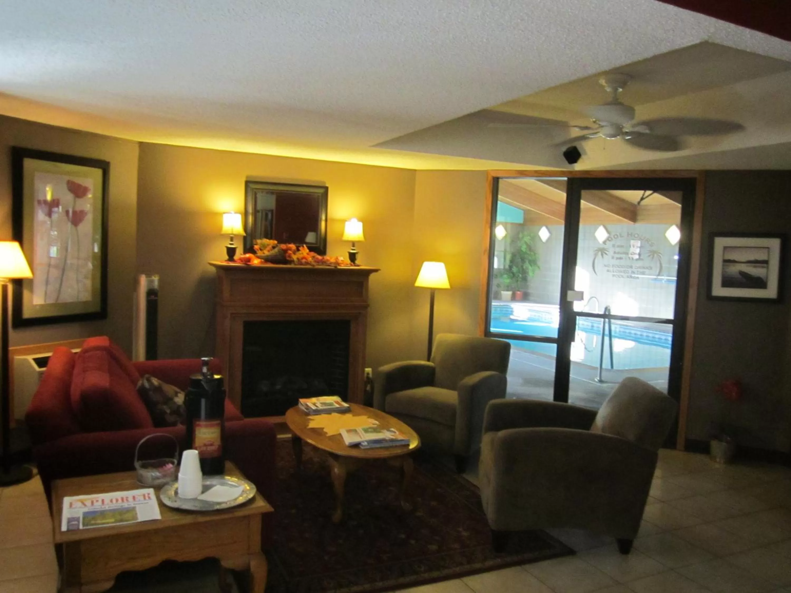 Lobby or reception in Sauk River Inn & Suites, a Travelodge by Wyndham