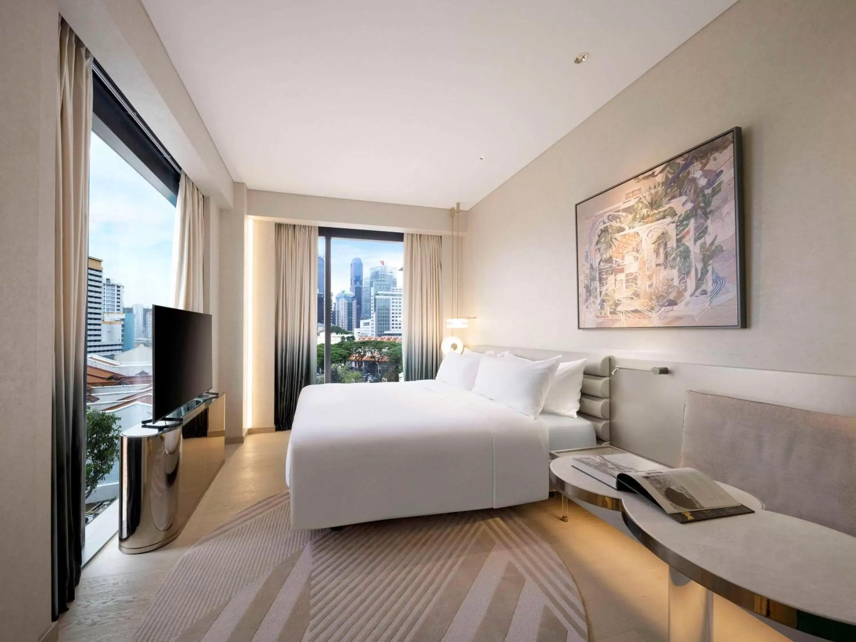Pinnacle Corner Double Room in Mondrian Singapore Duxton Pinnacle Corner Double Room in Mondrian Singapore Duxton