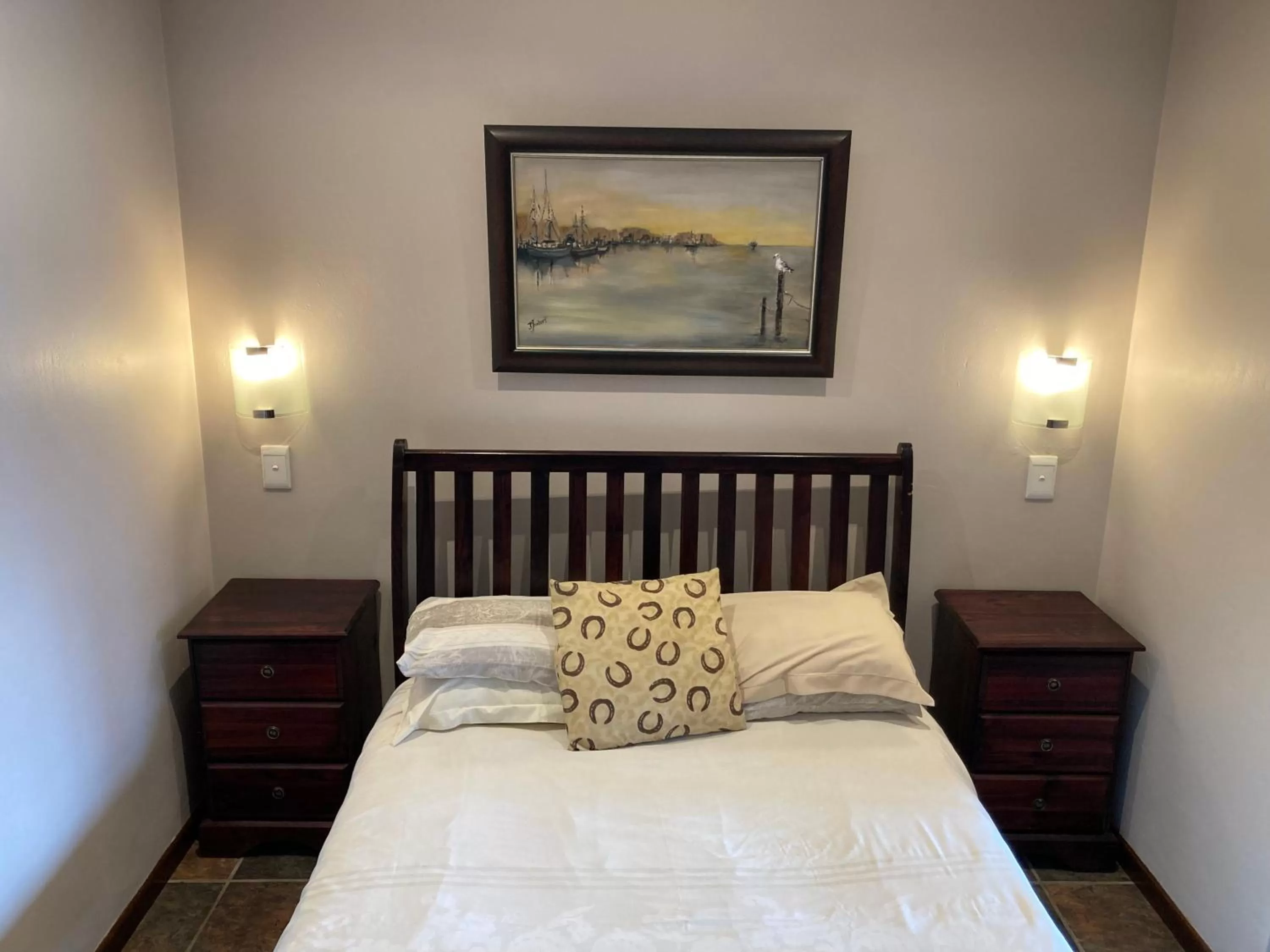 Bed in Haus Barbara Guest House