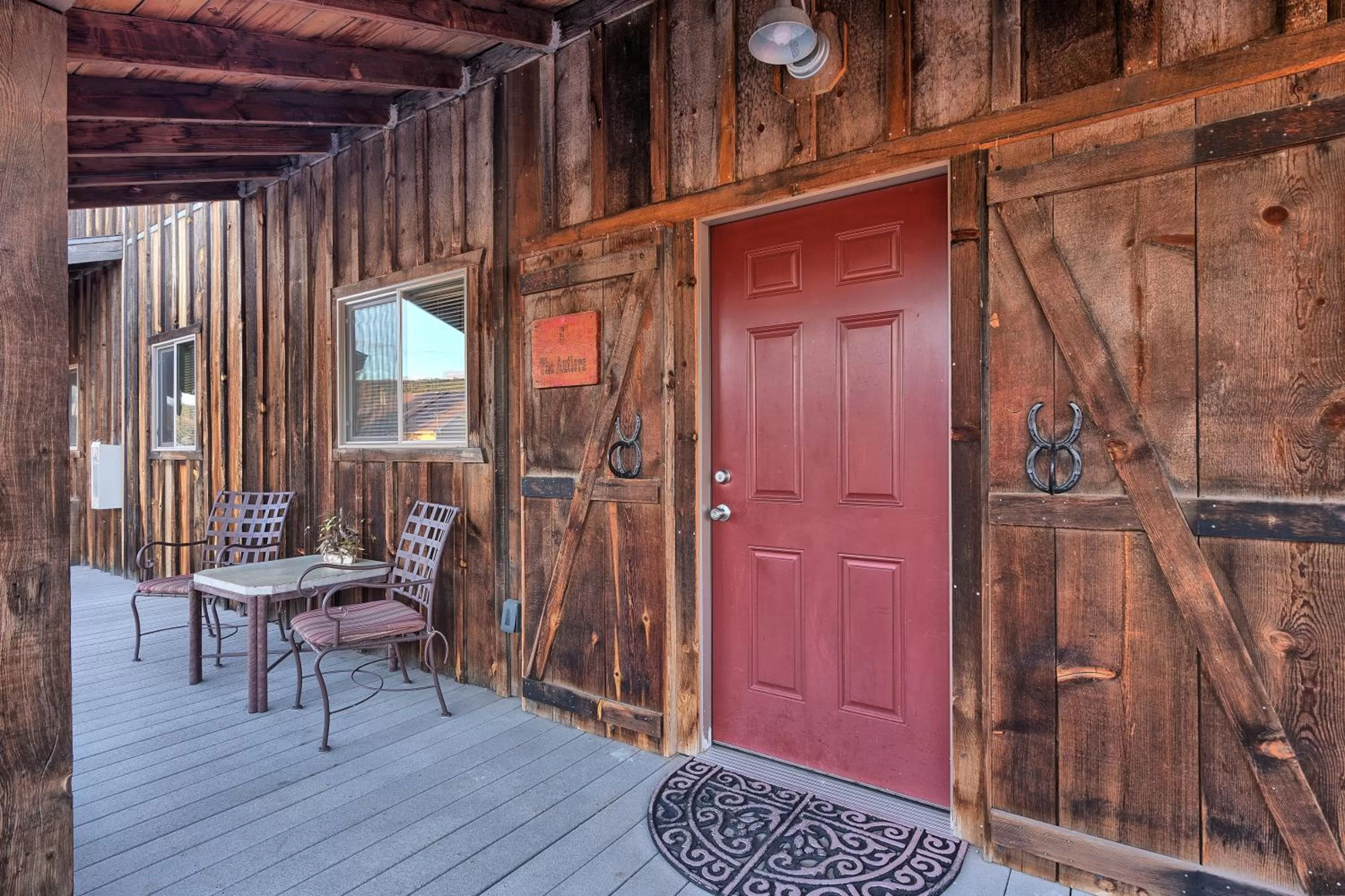 Patio in Trapper's Rendezvous