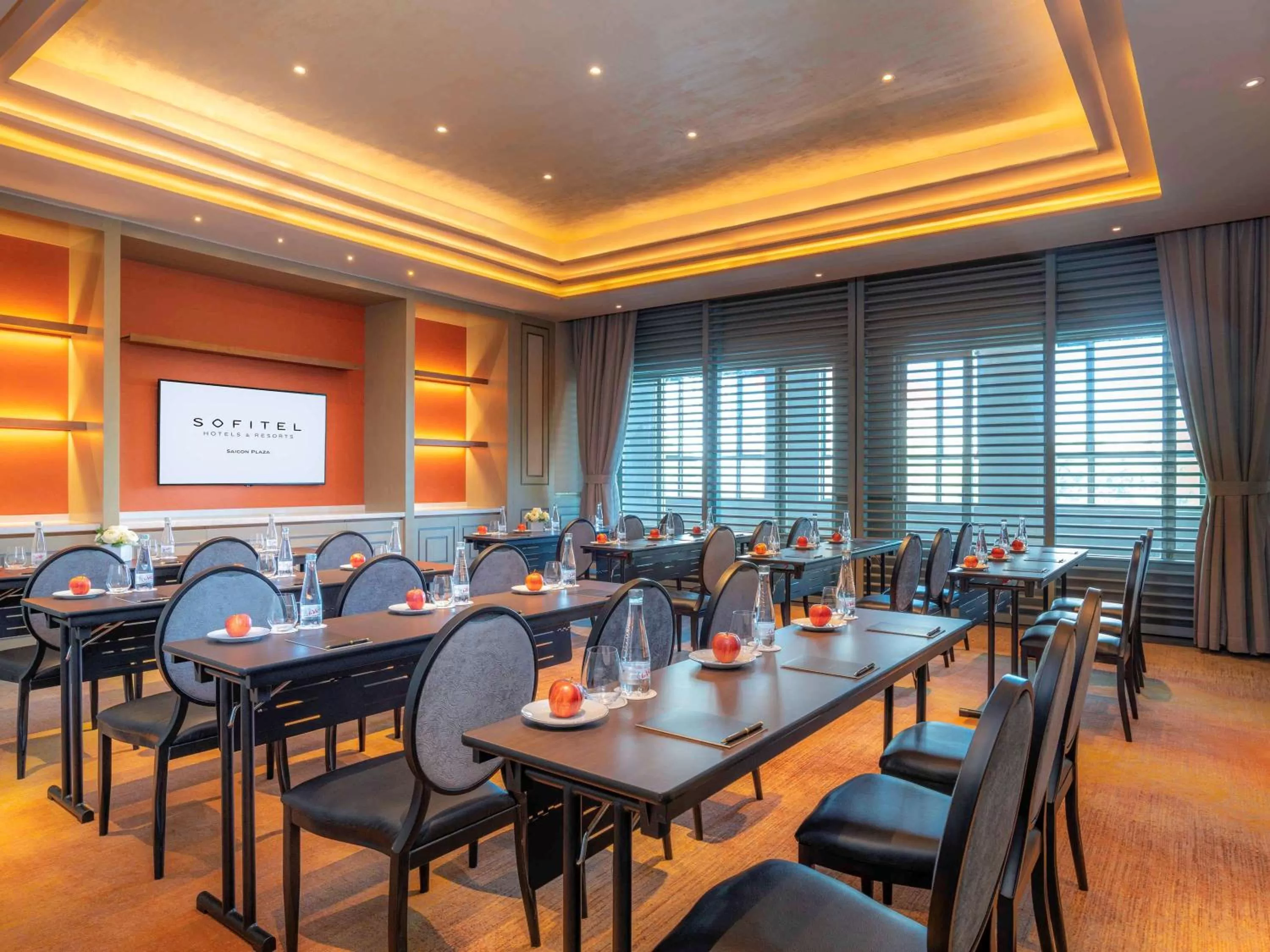 On site in Sofitel Saigon Plaza