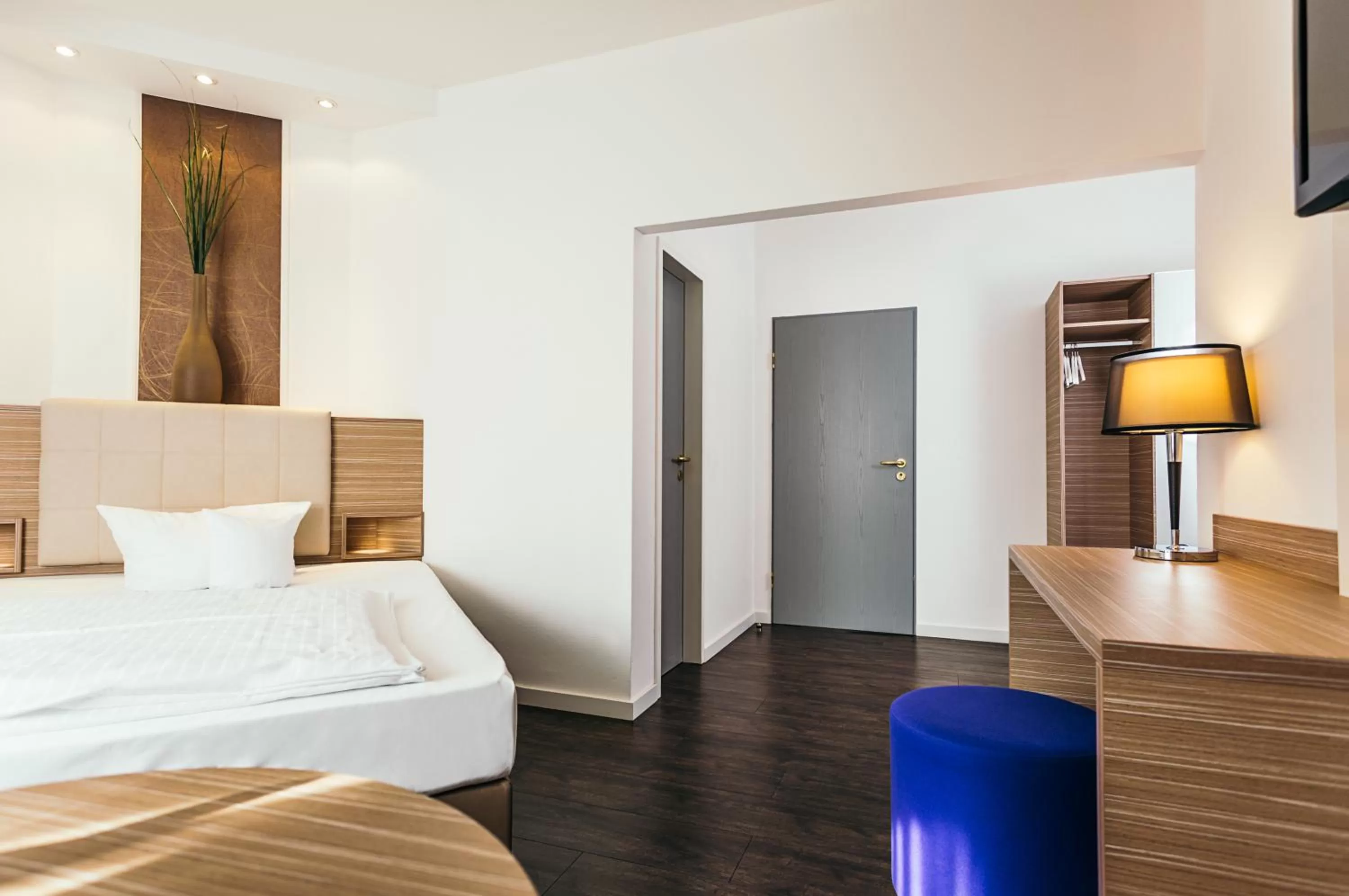 Bed in Hotel Westerkamp