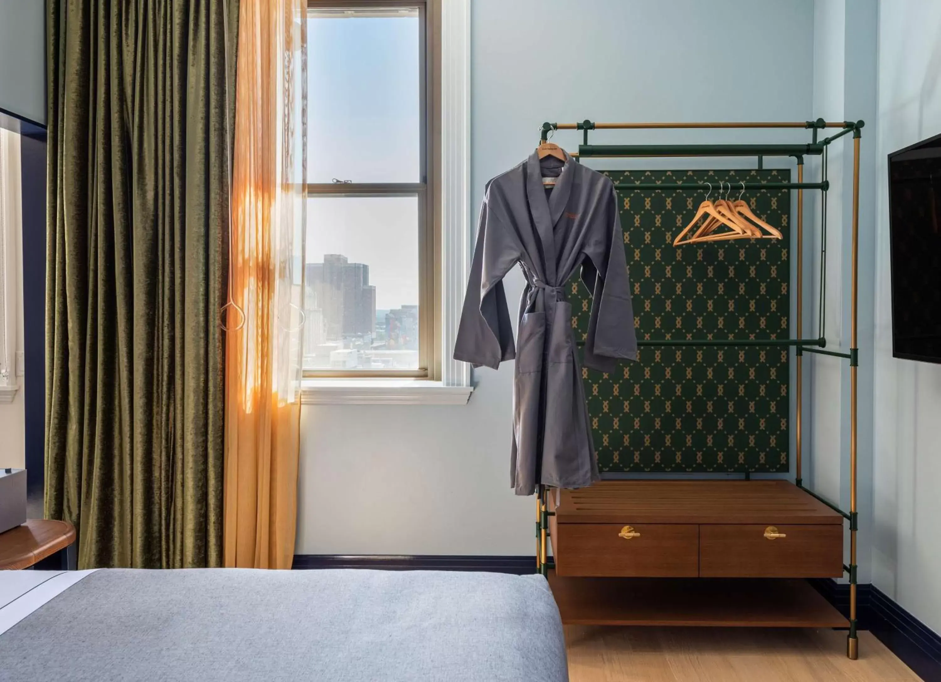 King Room with City View - Mobility Accessible in Canopy By Hilton Philadelphia Center City King Room with City View - Mobility Accessible in Canopy By Hilton Philadelphia Center City