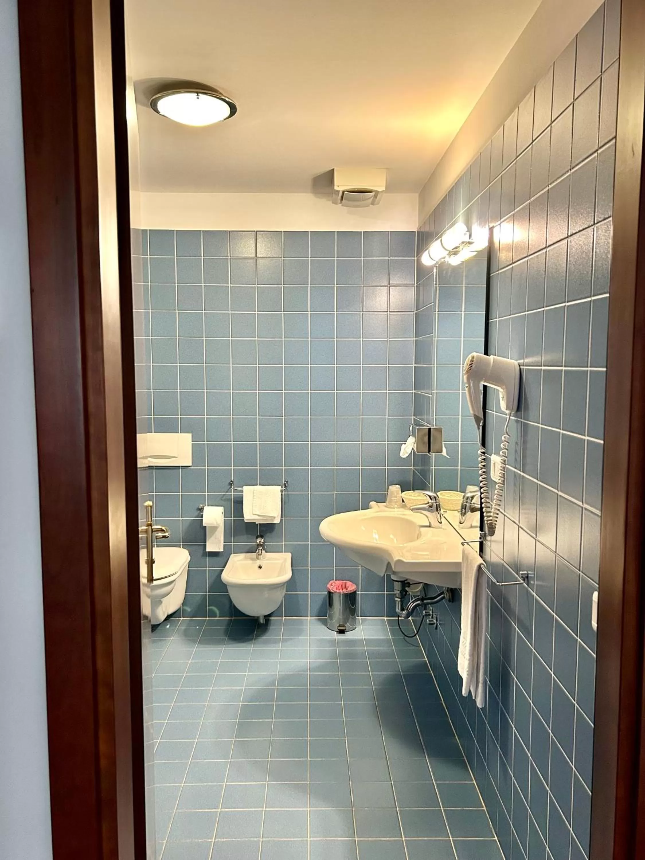 Shower in Hotel Due Torri Tempesta