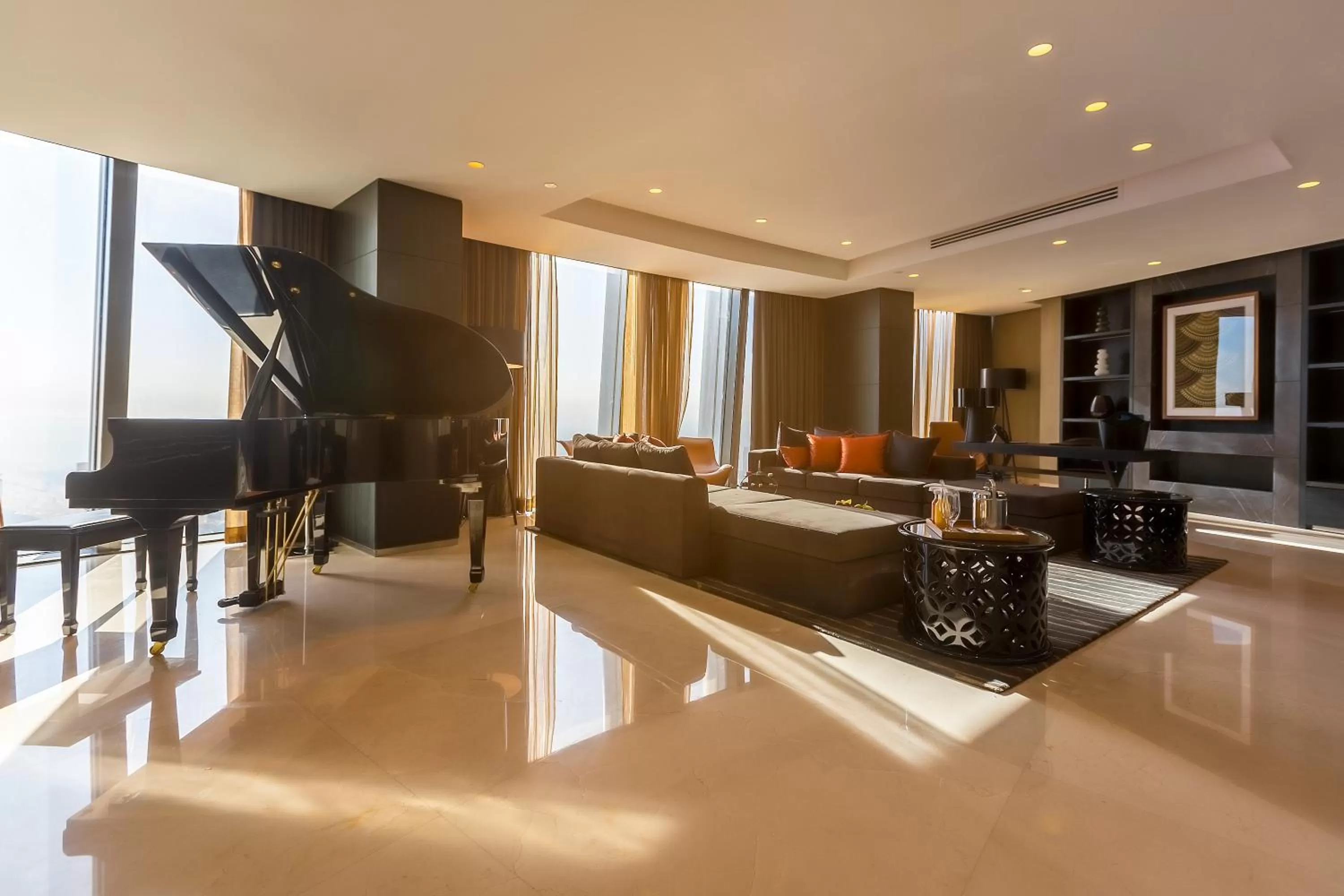 Living room in Amman Rotana