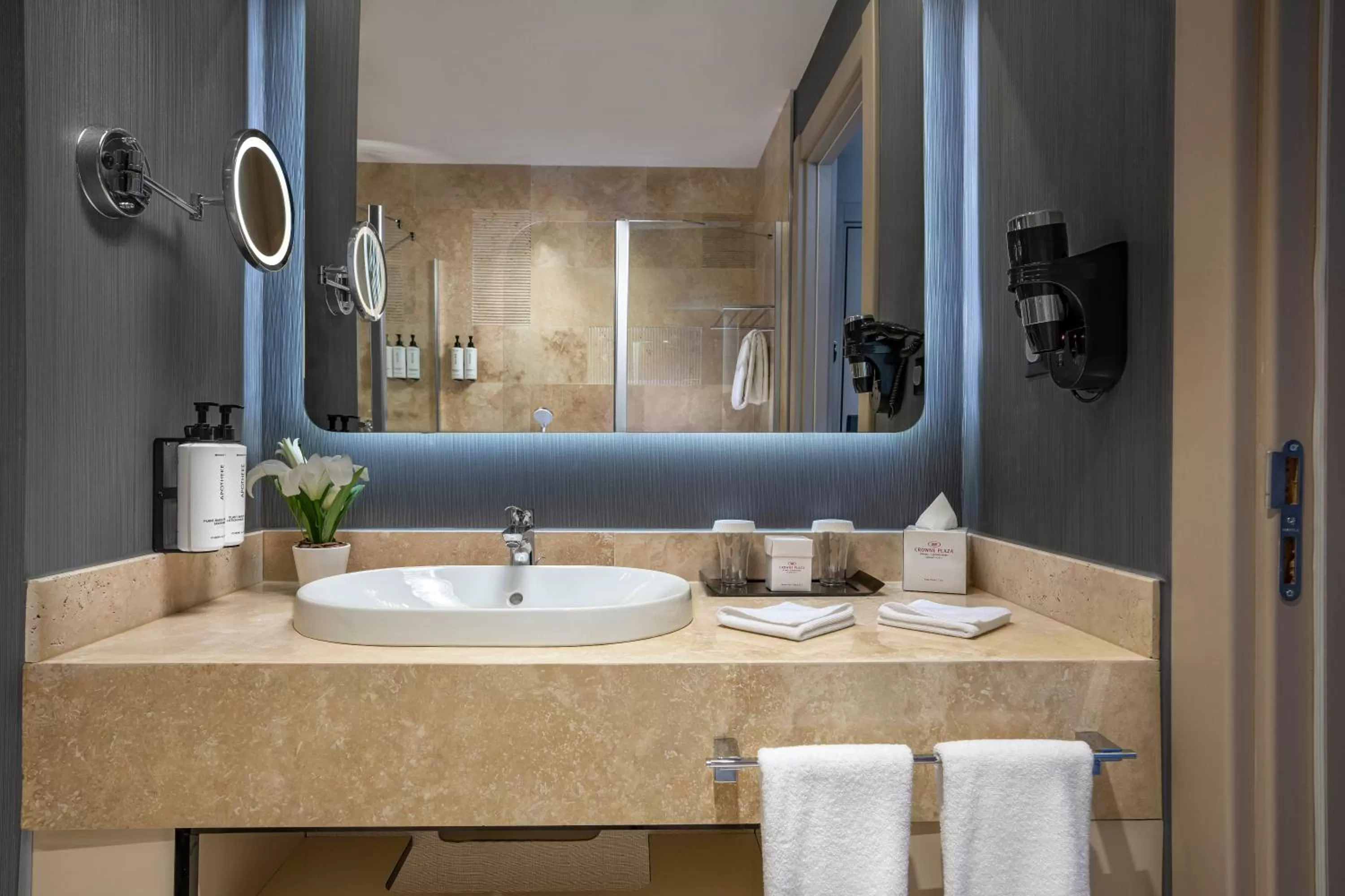 Bathroom in Crowne Plaza - Istanbul Tuzla Viaport Marina by IHG
