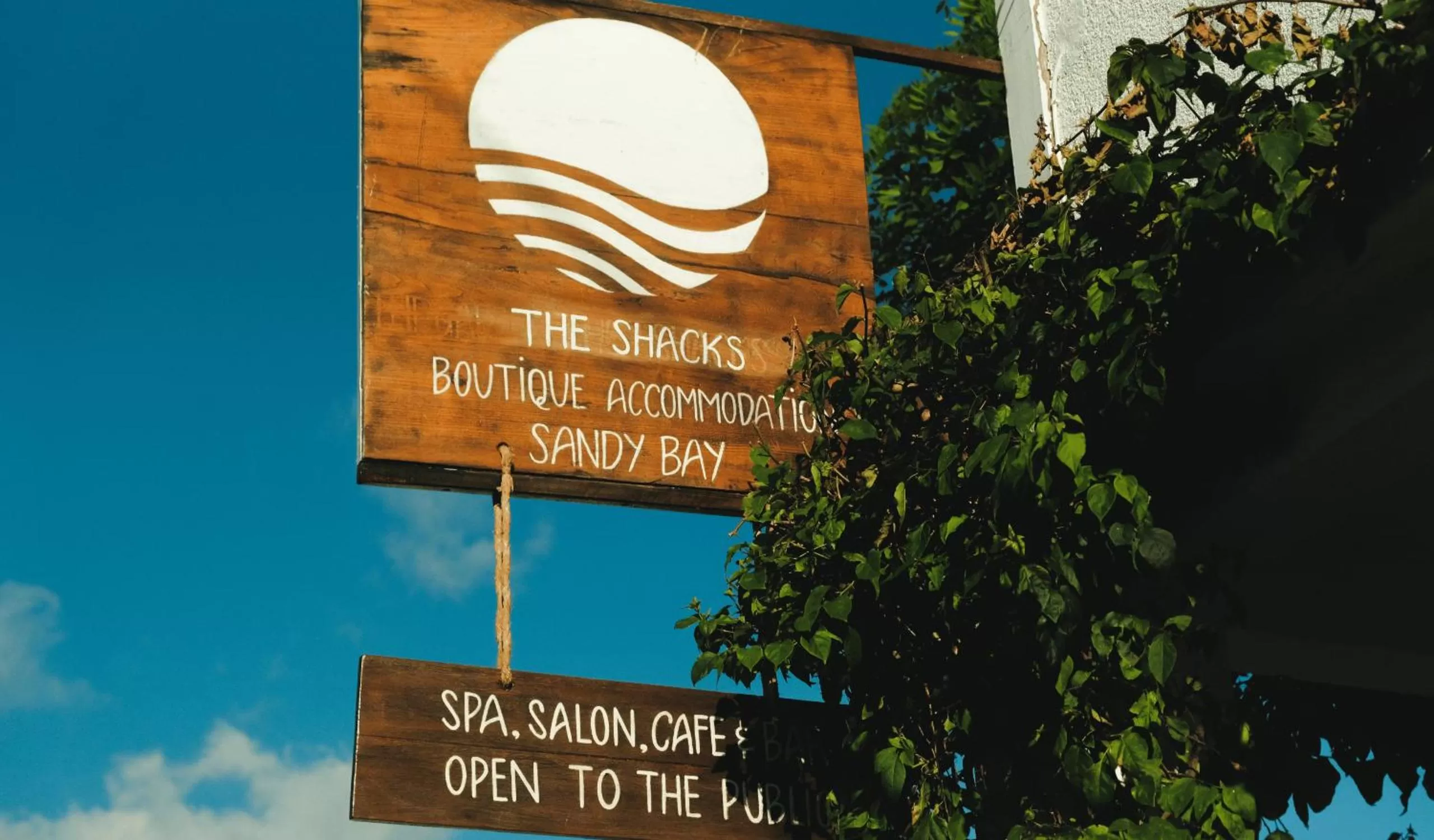 Property logo or sign in The Shacks at Sandy Bay