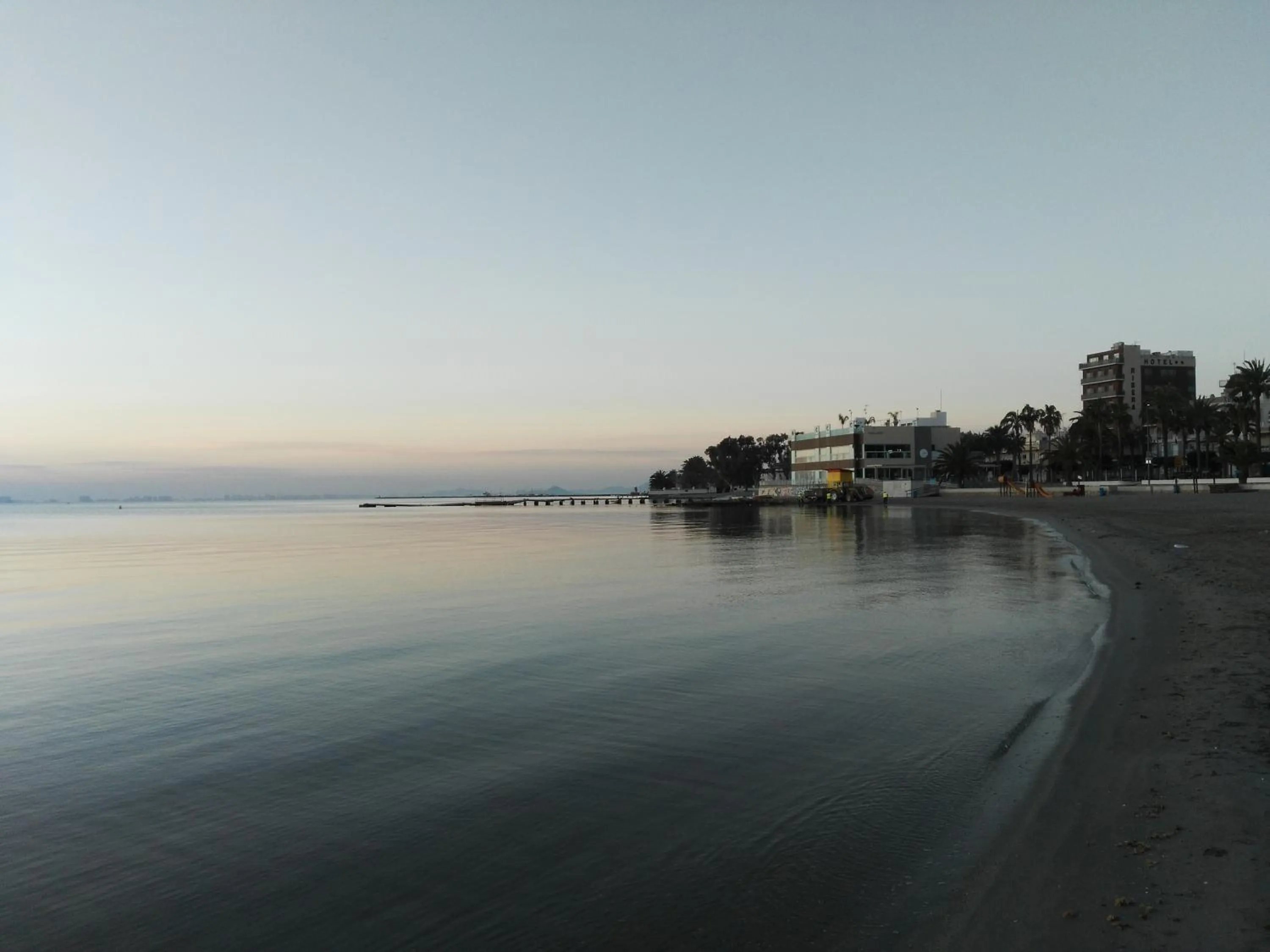 Sunrise in Hotel Ribera