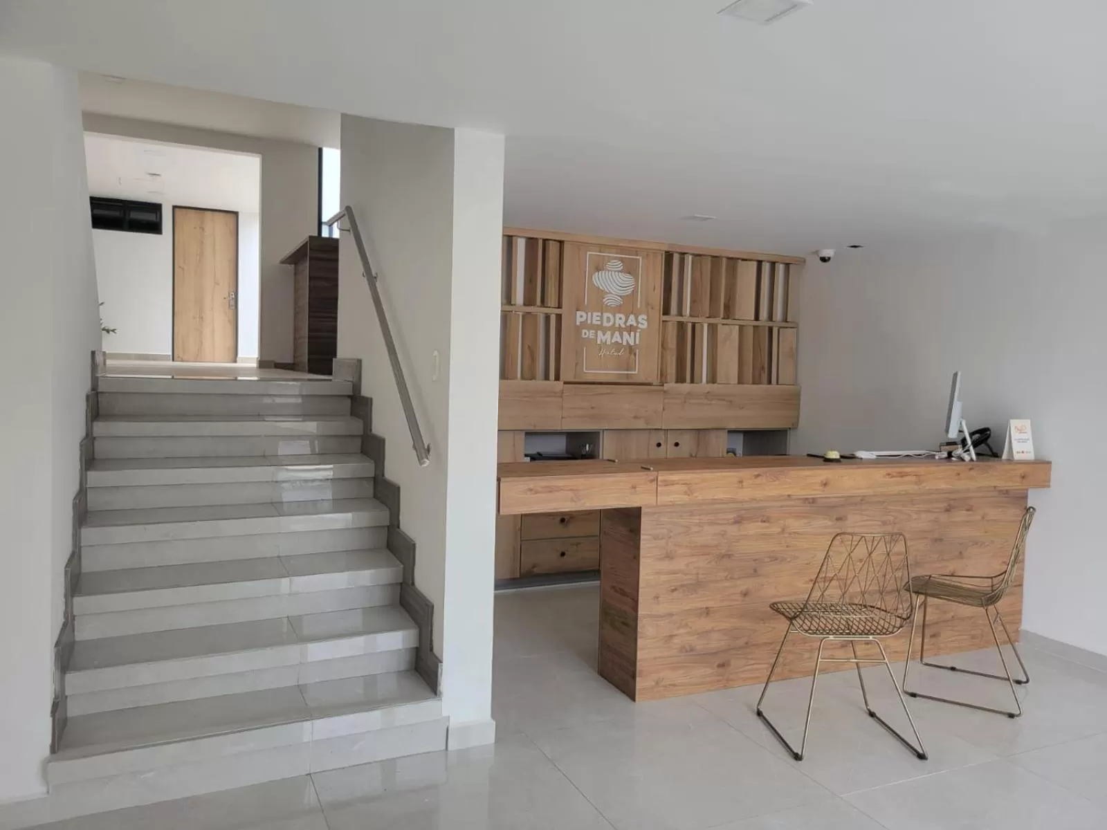 Property building, Kitchen/Kitchenette in Hotel Piedras De Maní