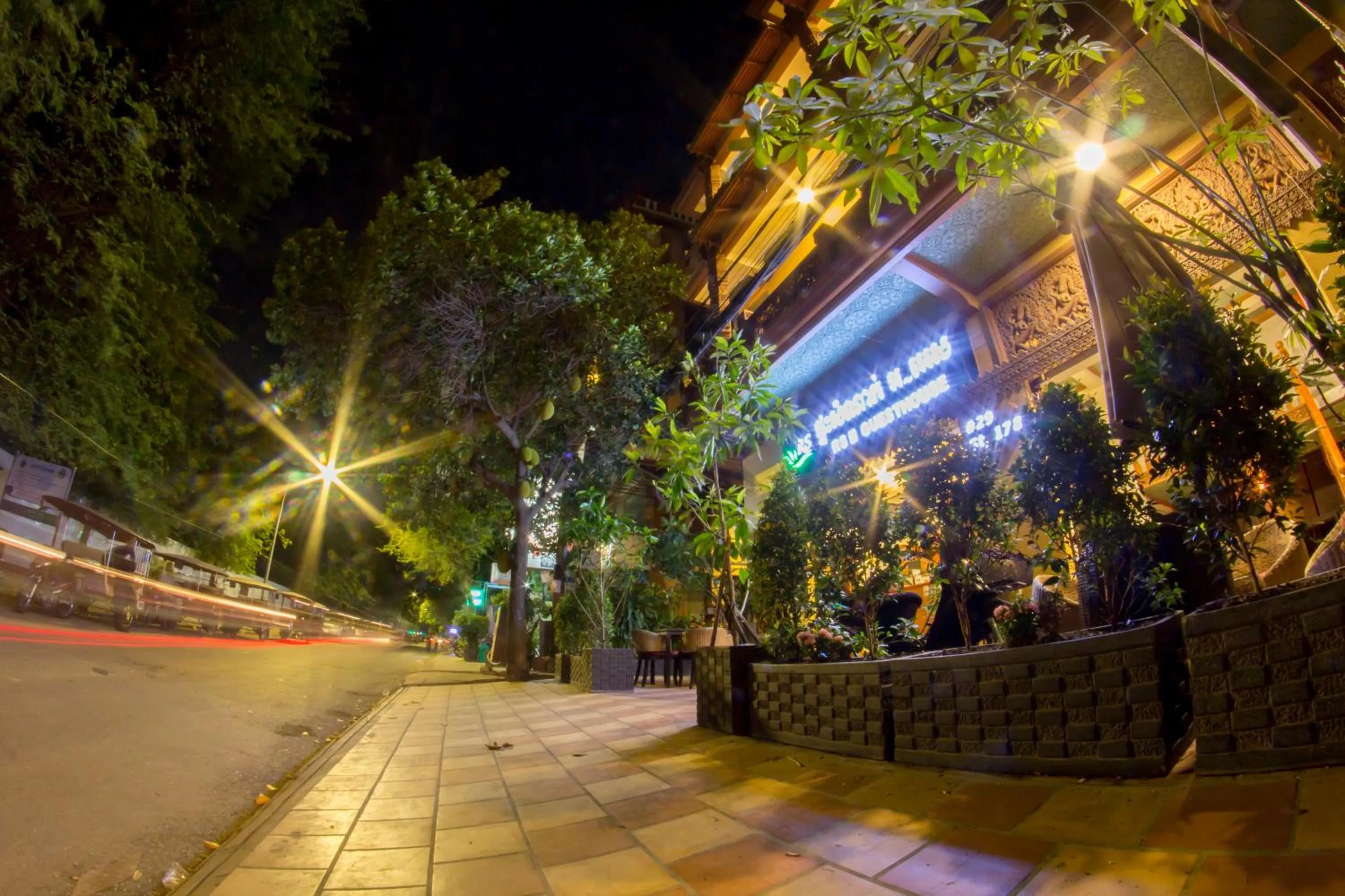 Decorative detail in RS II Guesthouse