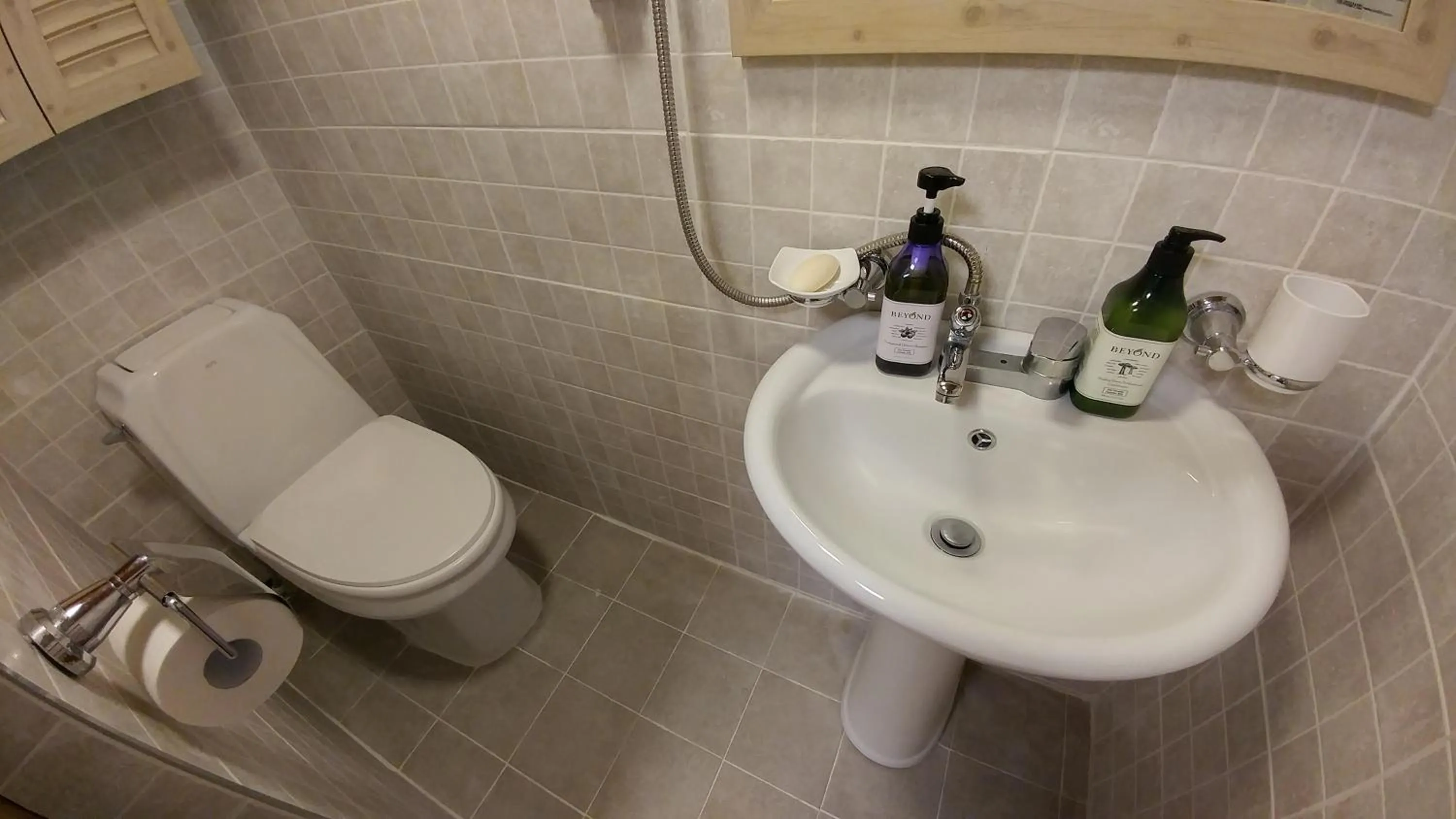 Decorative detail in Sophia Hanok Guesthouse