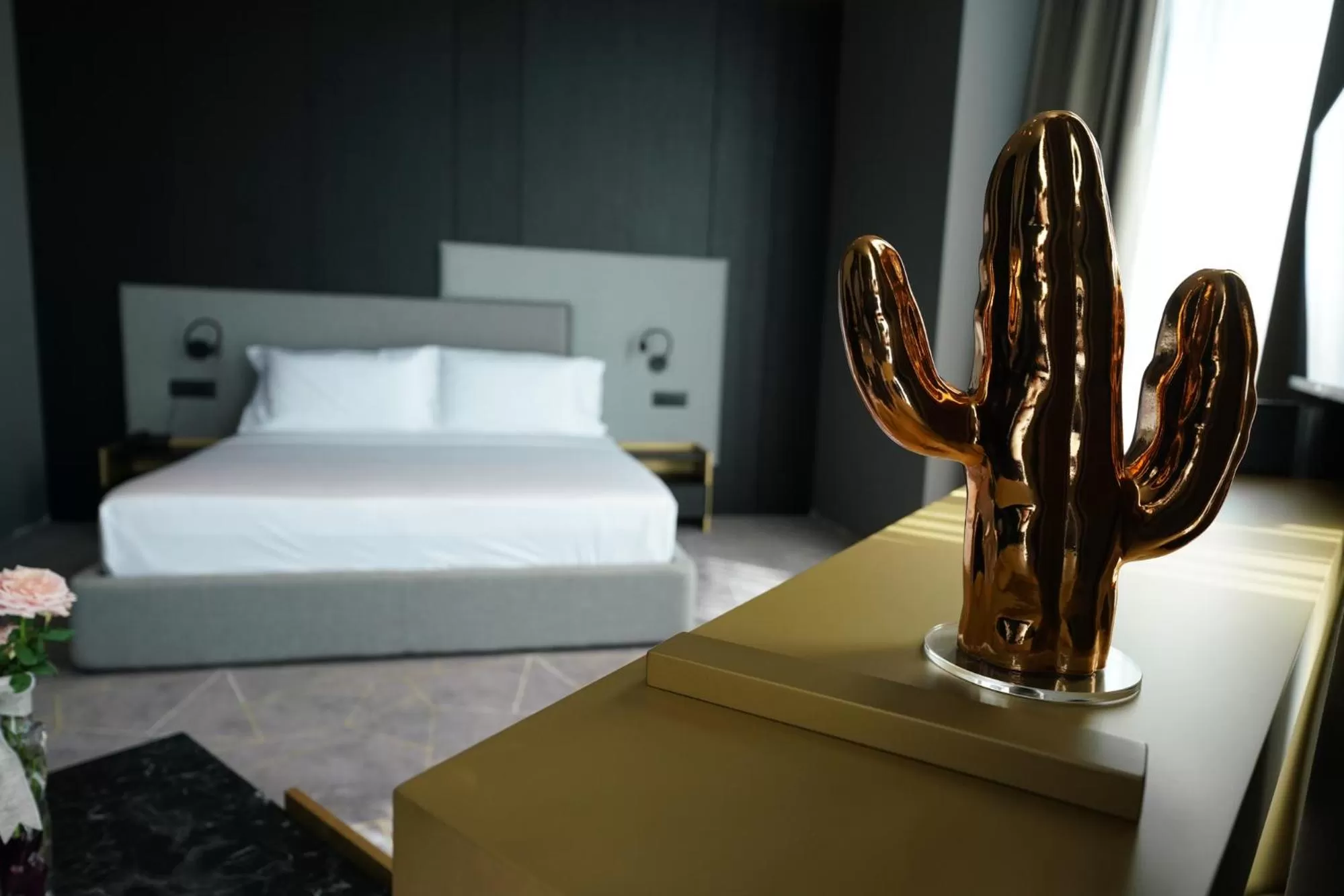 Bed in The Central View Boutique Hotel