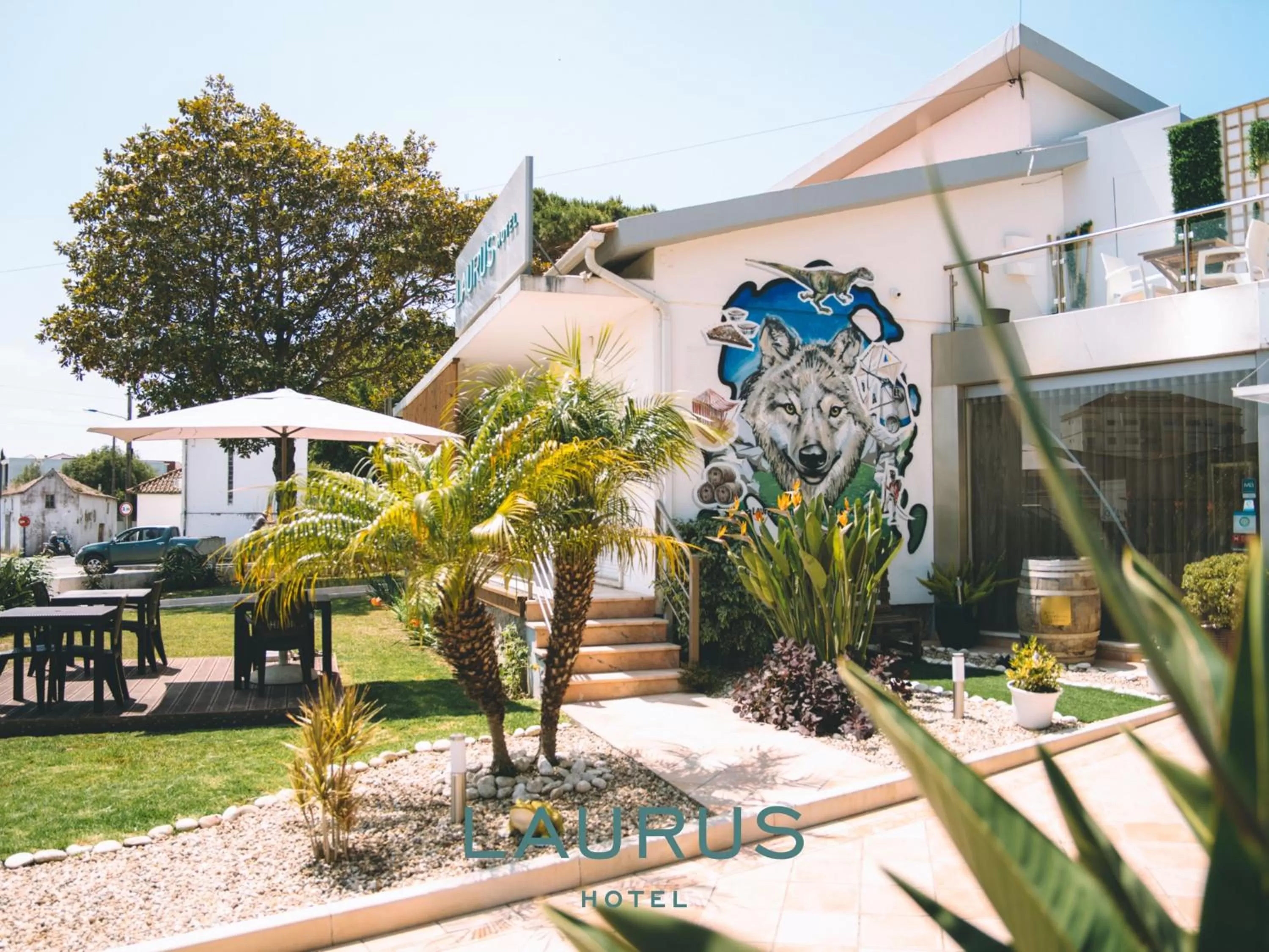 Property building in Laurus Hotel