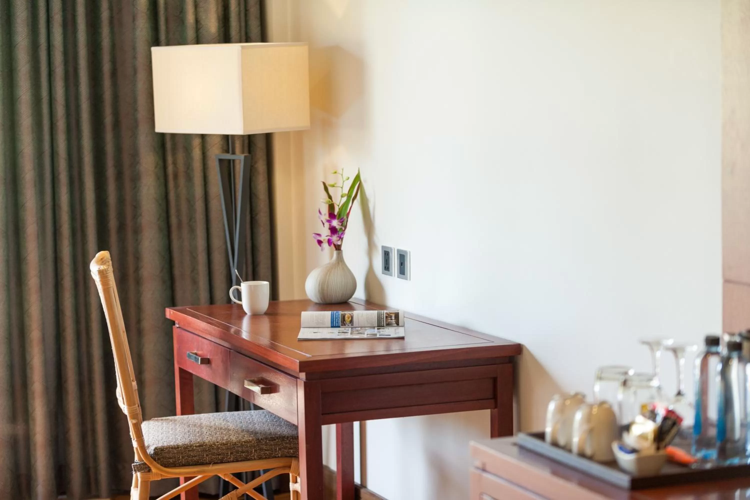 Seating area in The Haven Khao Lak