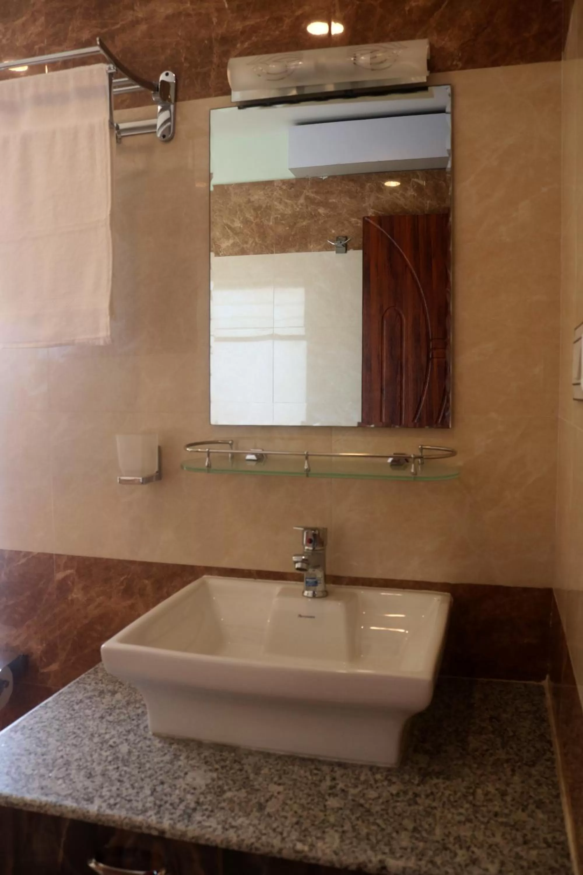 Bathroom in Hotel Family Ties Pvt. Ltd.