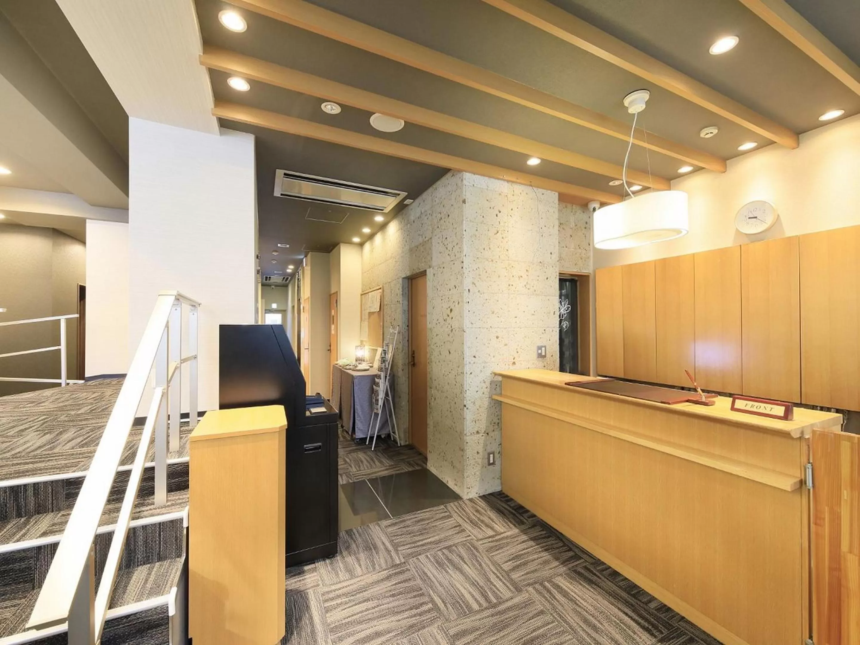 Lobby or reception, TV/Entertainment Center in Asakusa Hotel Hatago