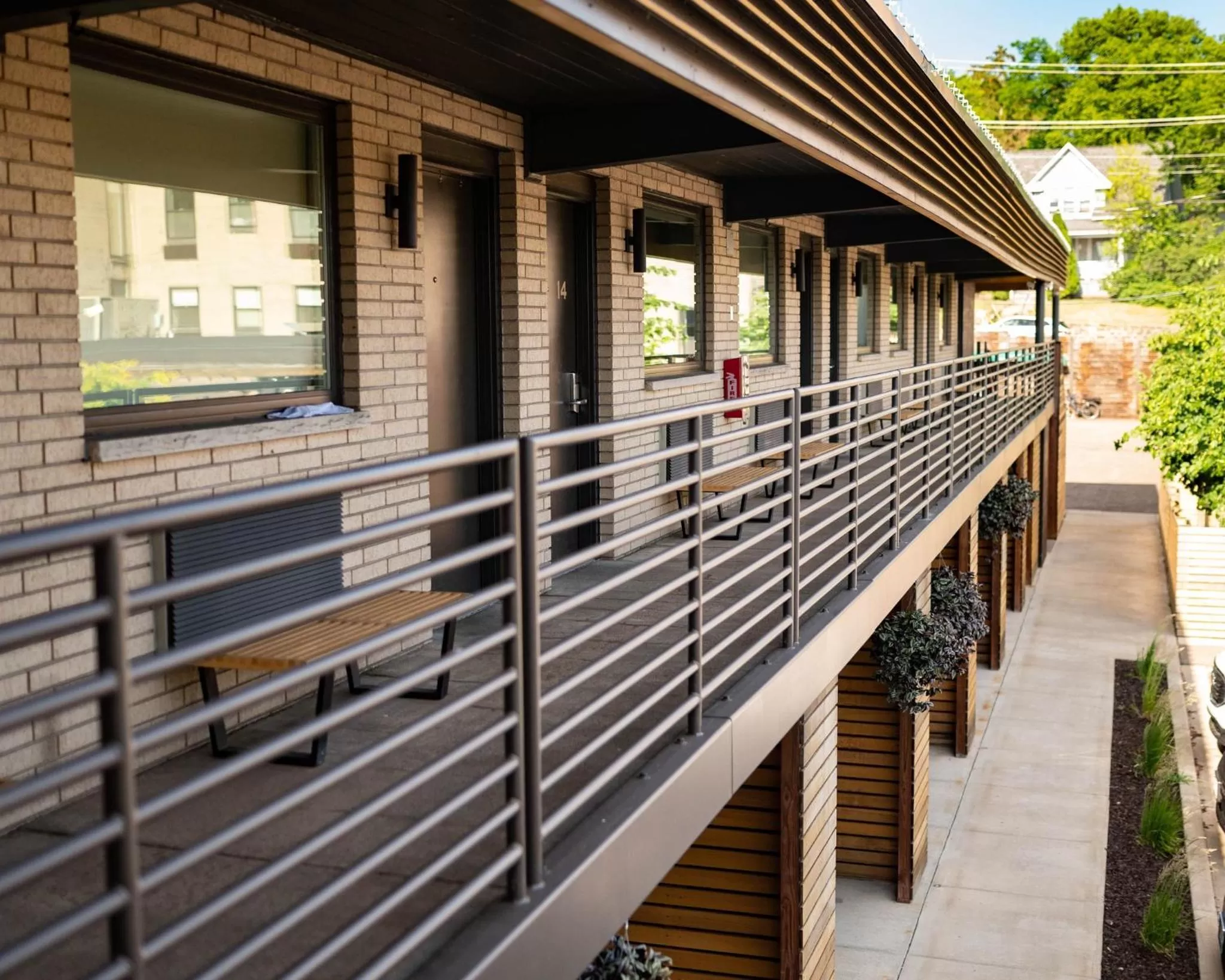 Property building in The Oxbow Hotel