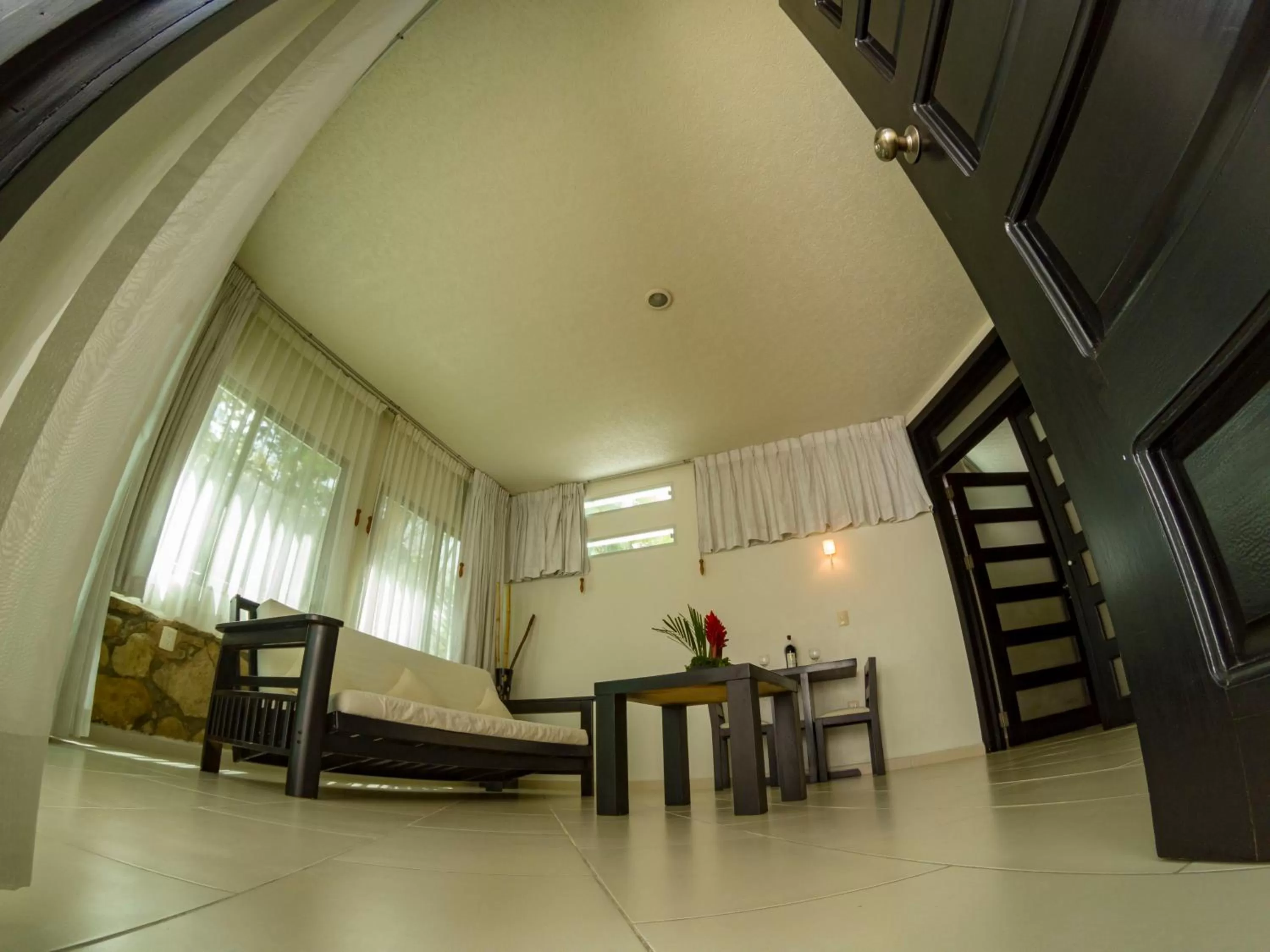 Living room in Hotel Nututun Palenque