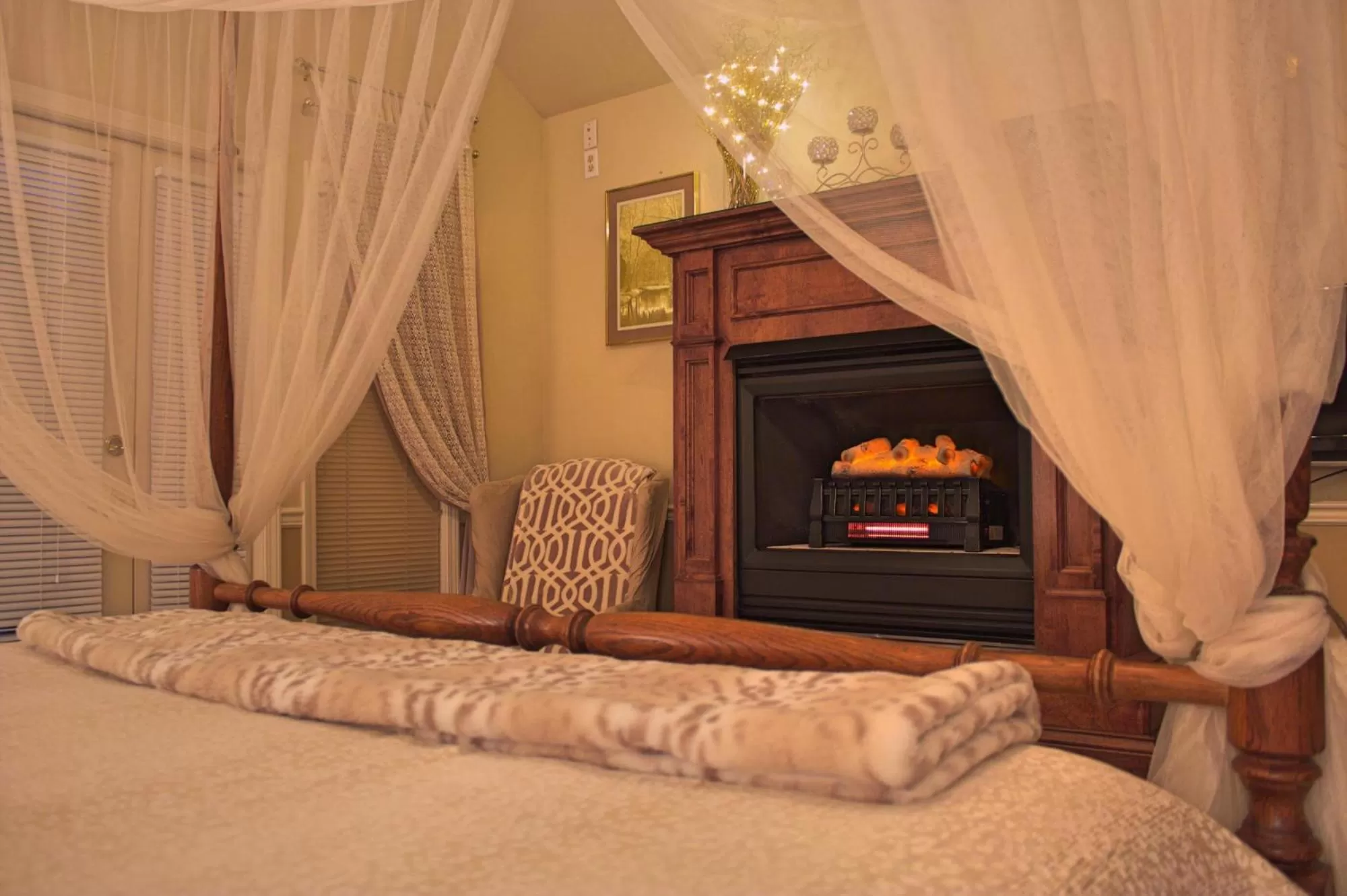 Bed in Black Bear Manor