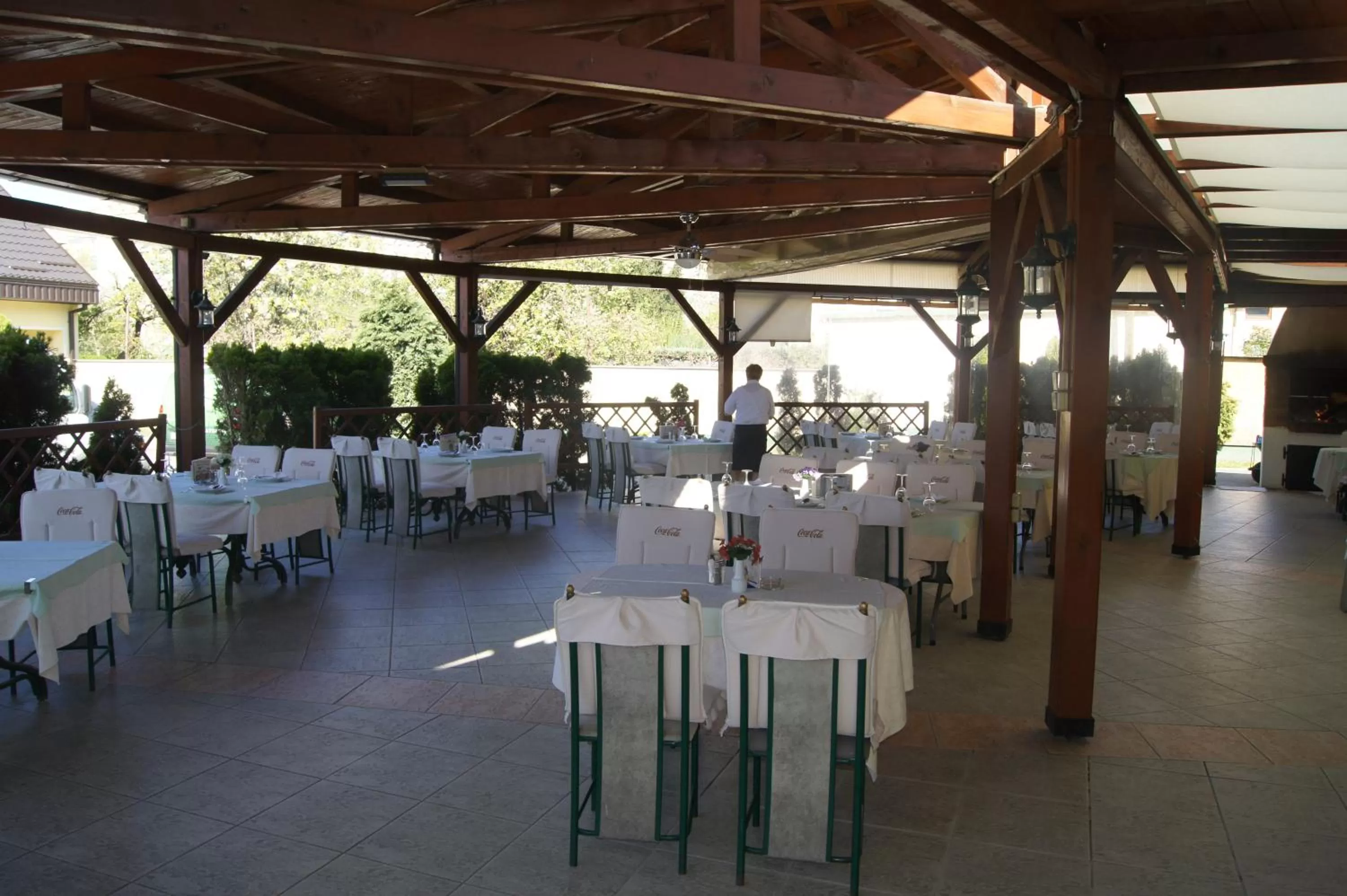 Balcony/Terrace, Restaurant/Places to Eat in B&B Garestin