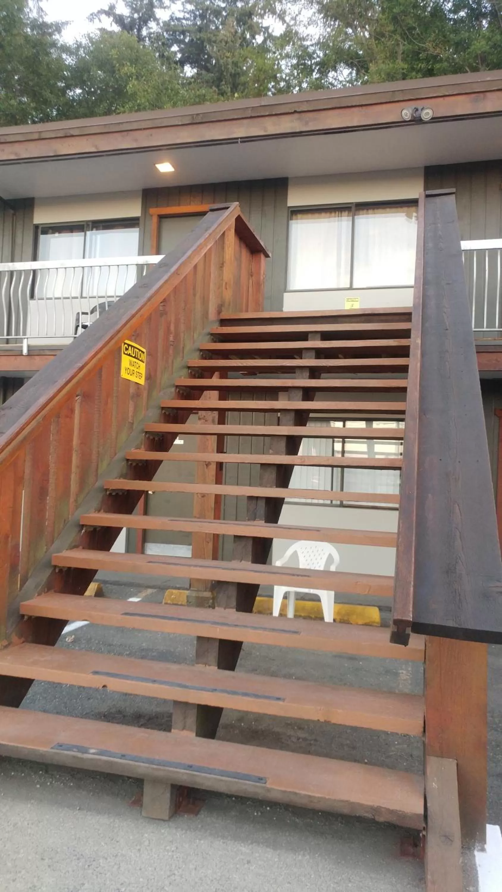 Property building in Big Rock Motel