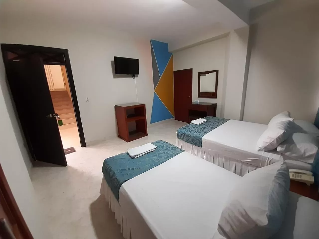 Bed in Hotel El Andino