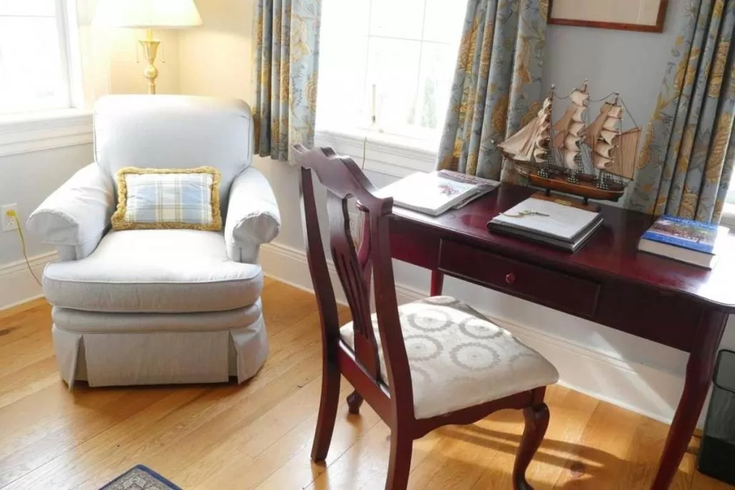 Seating area in Compass Rose Inn