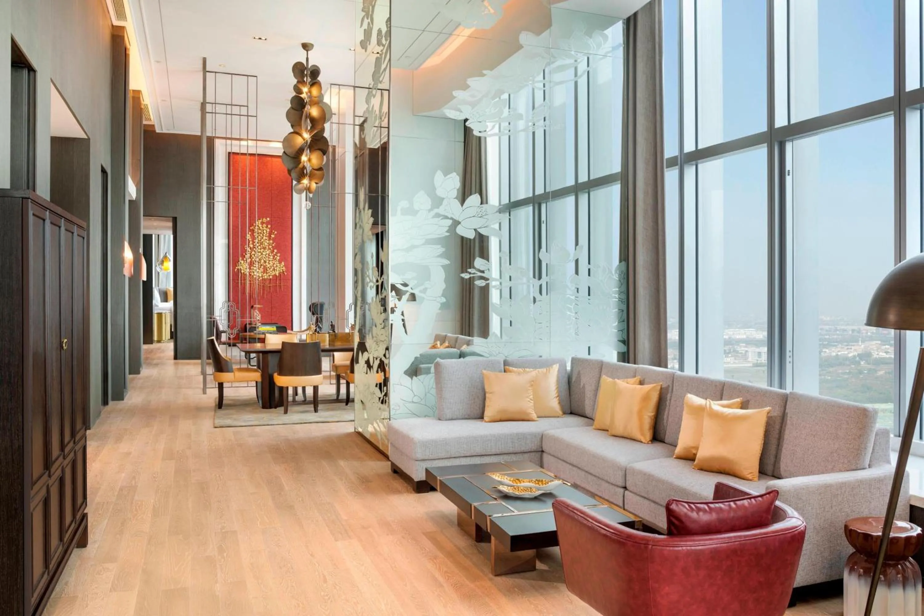 Living room in Le Meridien Xi'an Chanba