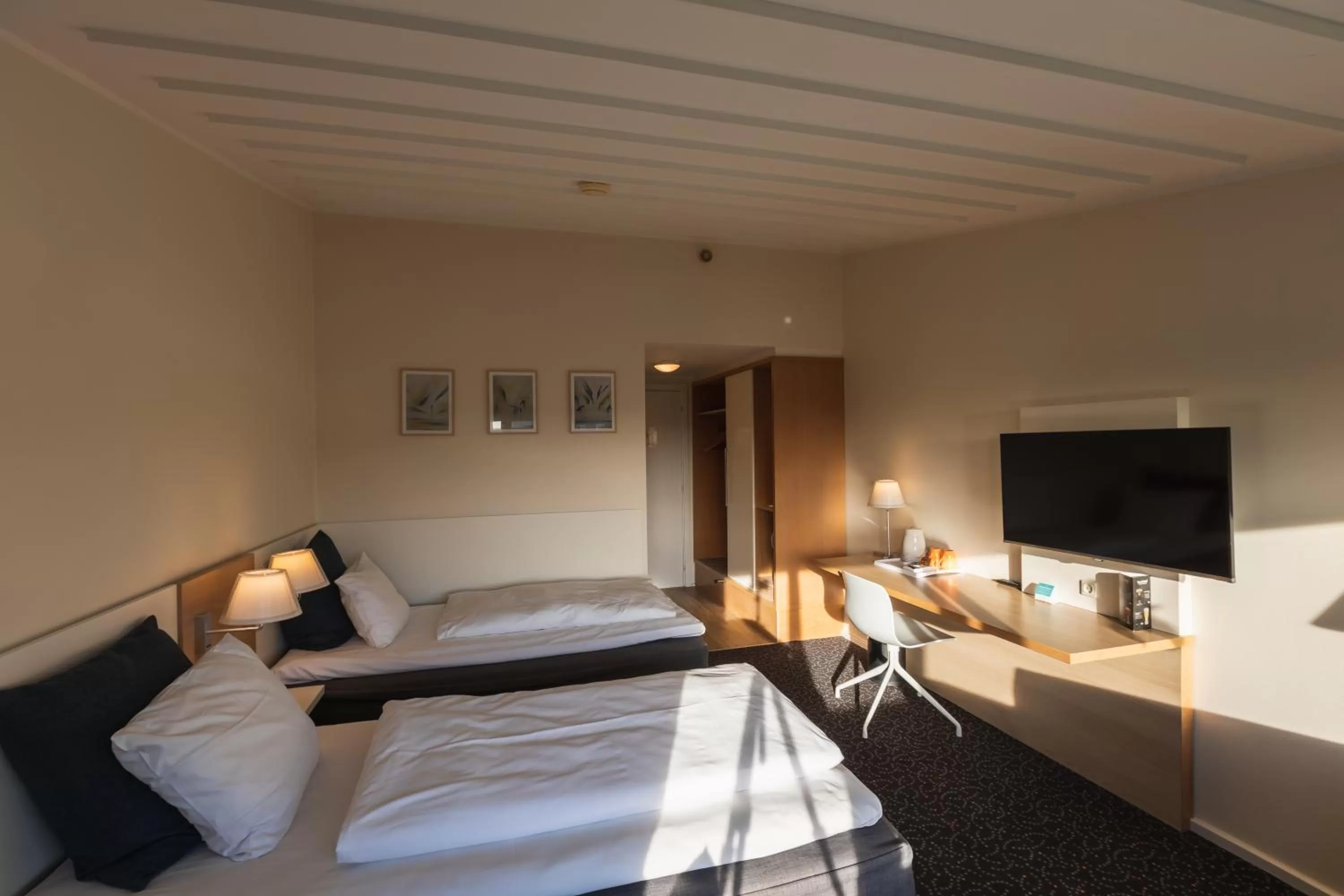 Bed in Hotel Sonderborg Strand